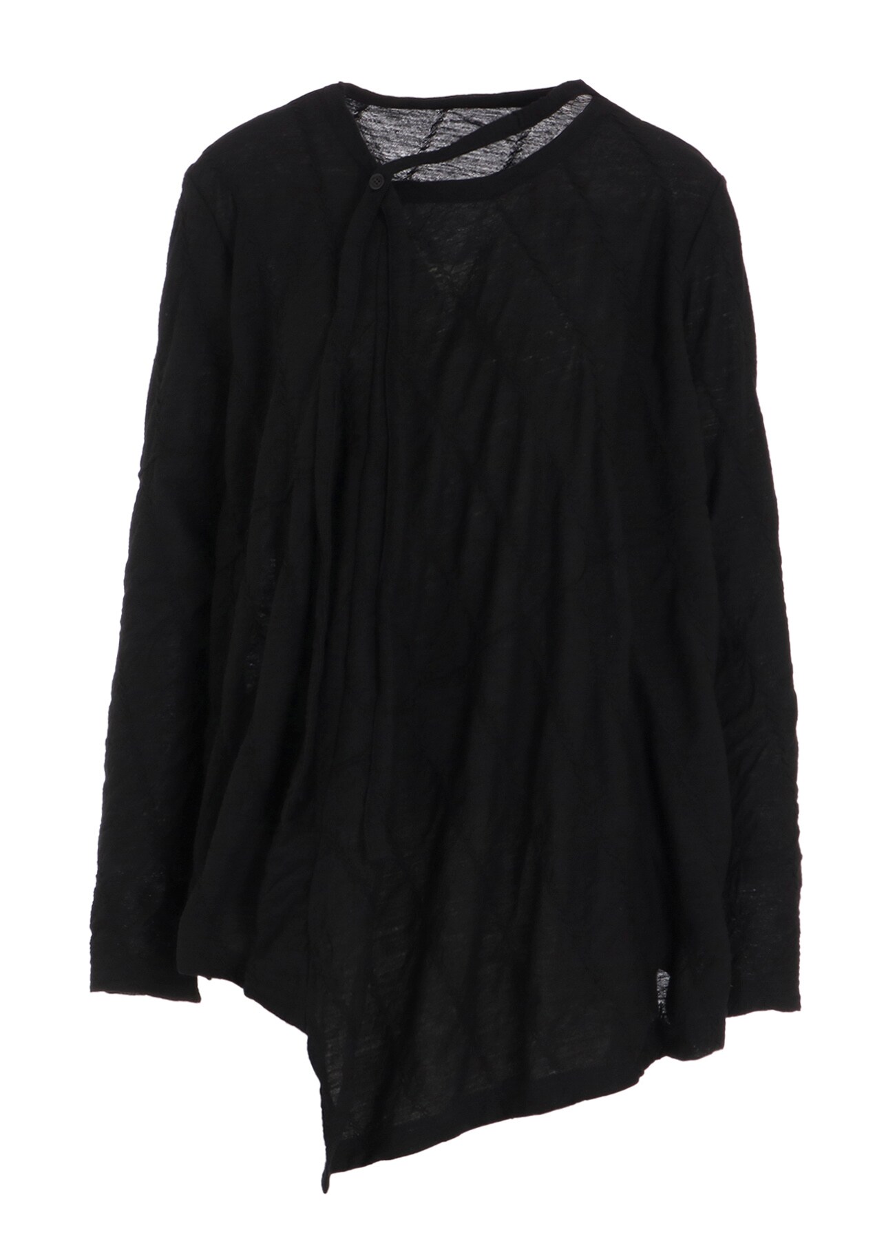 DIAGONAL CABLE JQ STRING COLLAR LONG T