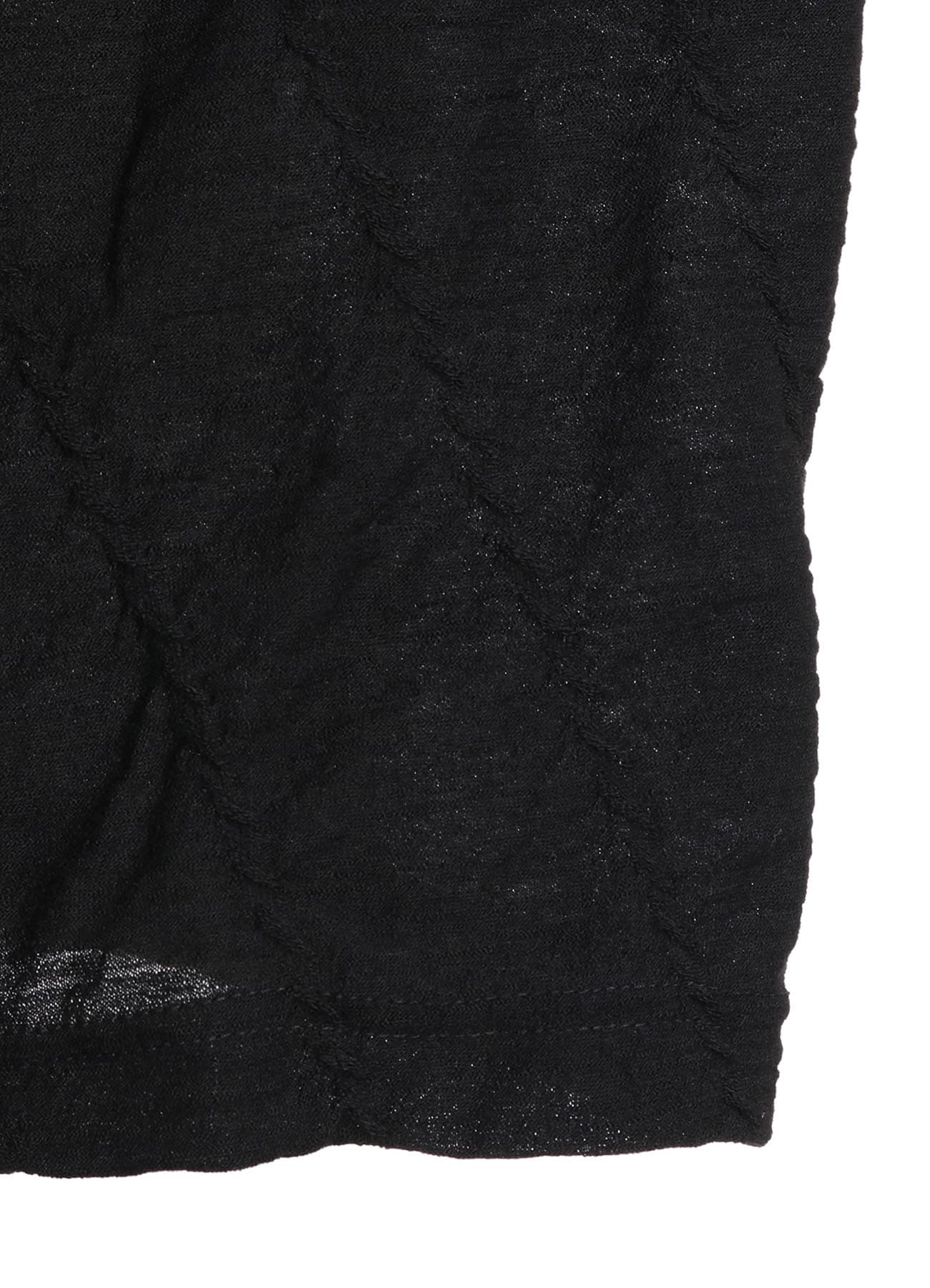 DIAGONAL CABLE JQ STRING COLLAR LONG T