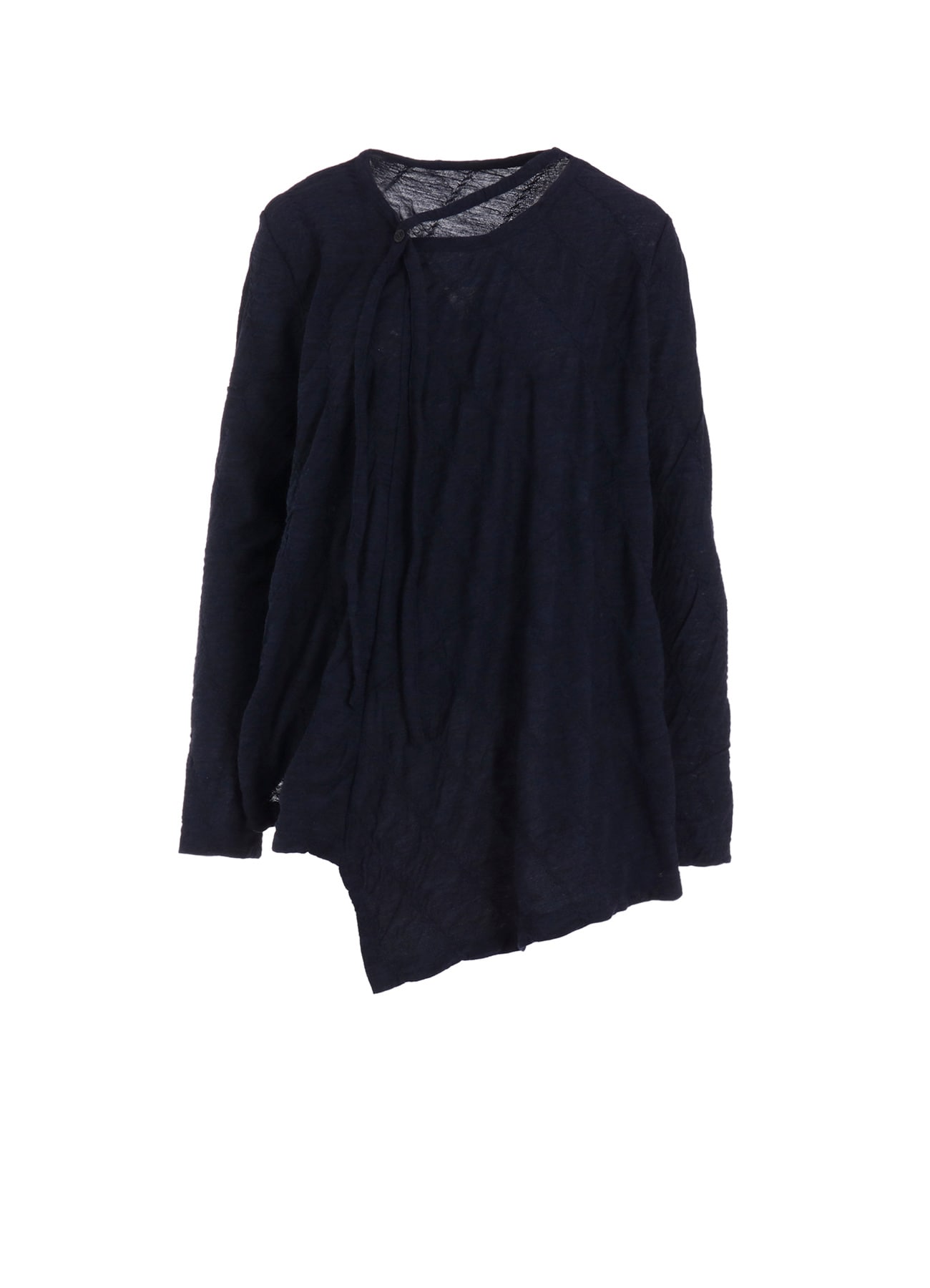 DIAGONAL CABLE JQ STRING COLLAR LONG T