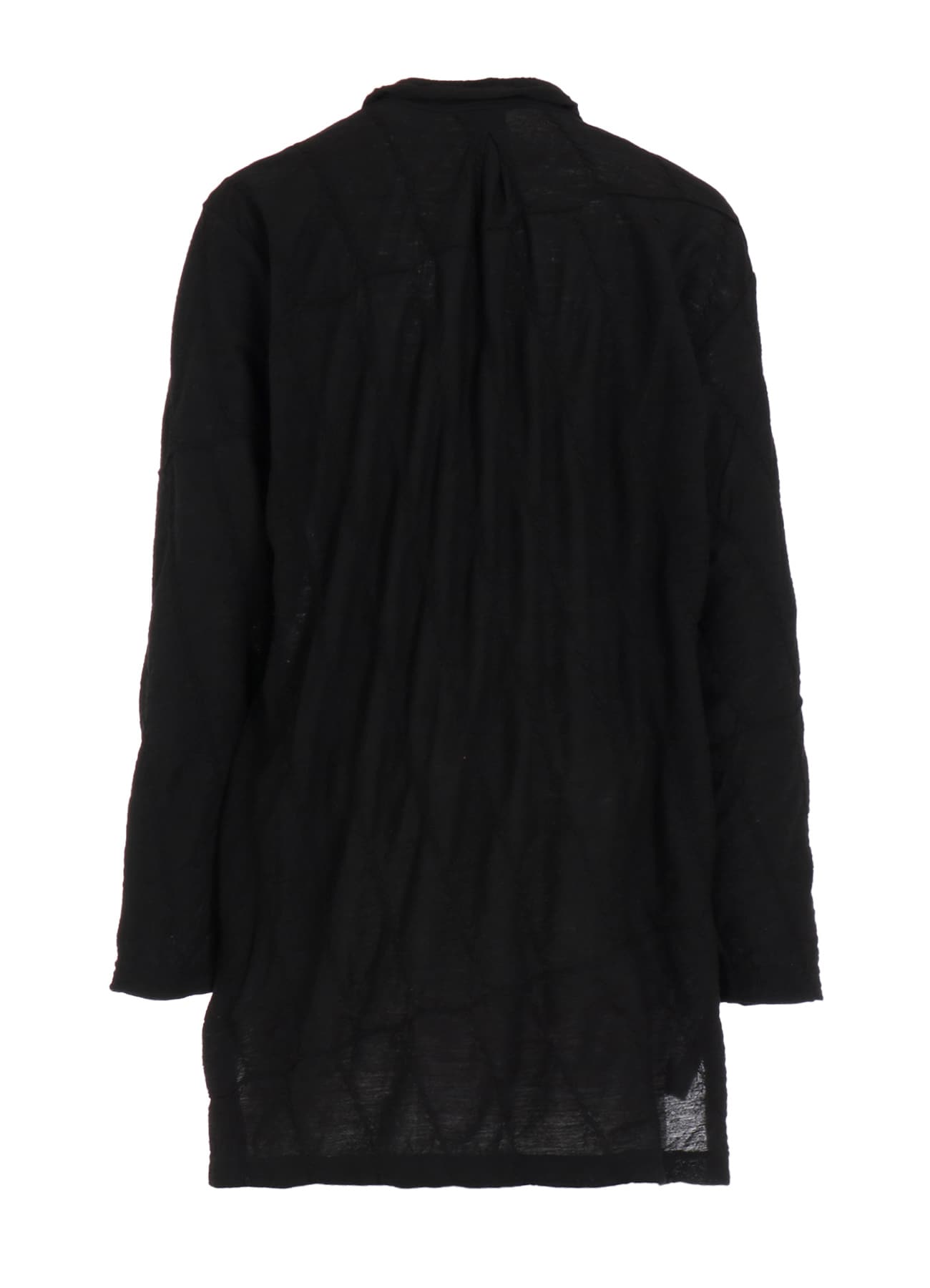 DIAGONAL CABLE JQ BOW TIE BLOUSE T
