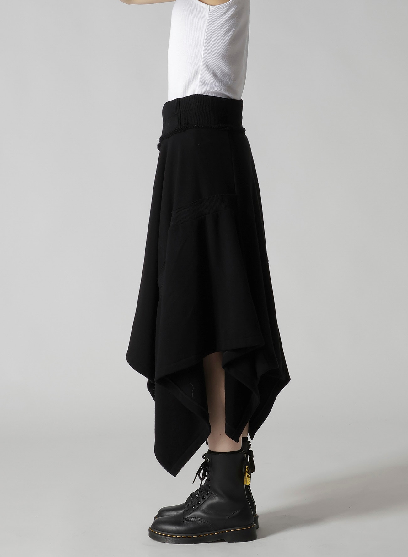 SOFT FRENCHTERRY WRAP STYLE SKIRT