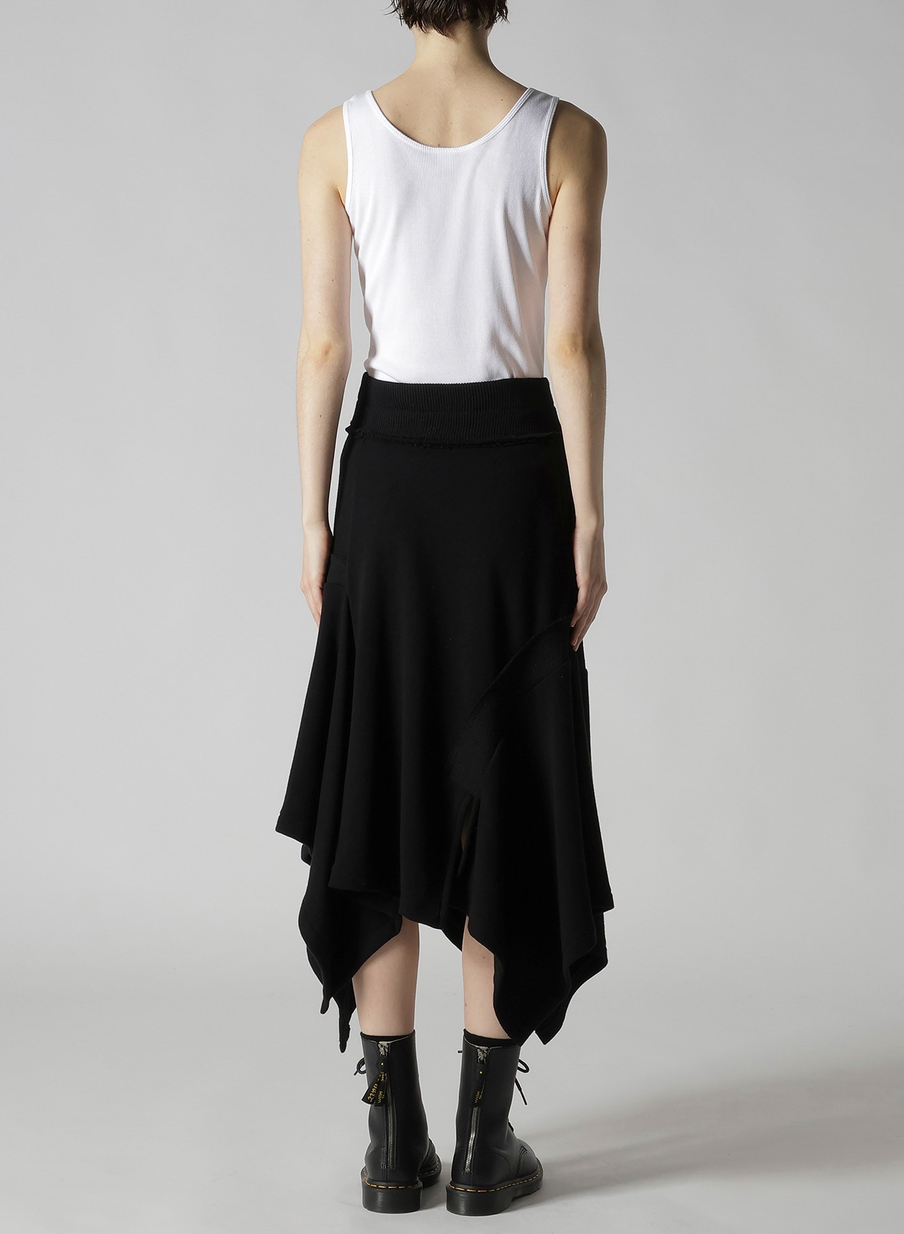SOFT FRENCHTERRY WRAP STYLE SKIRT