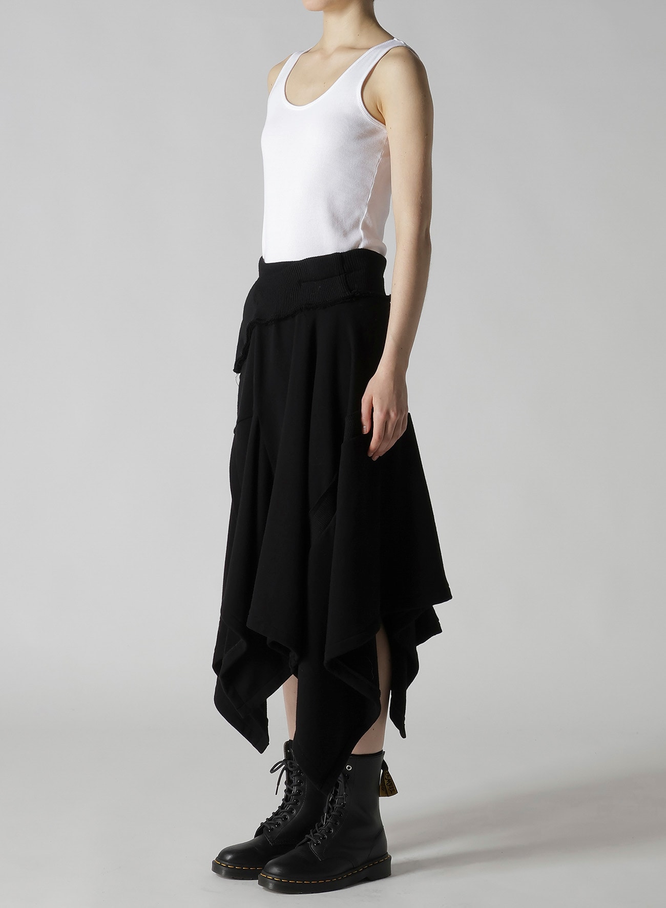 SOFT FRENCHTERRY WRAP STYLE SKIRT