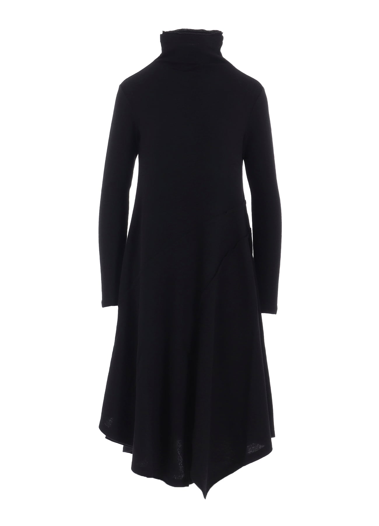 W/NY JERSEY DOUBLE LAYER DRESS