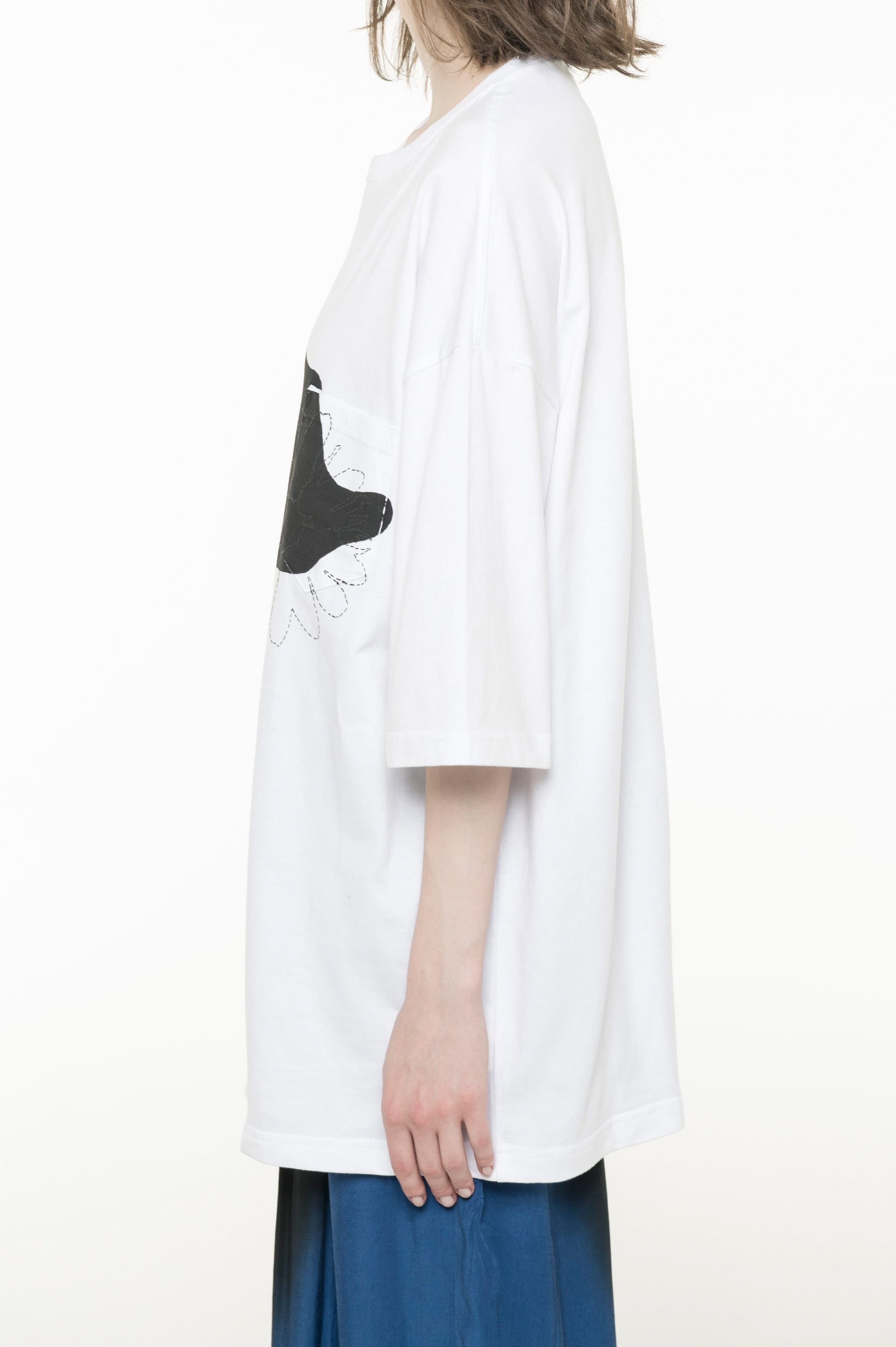 -Online EXCLUSIVE- Y's Flower T-shirt