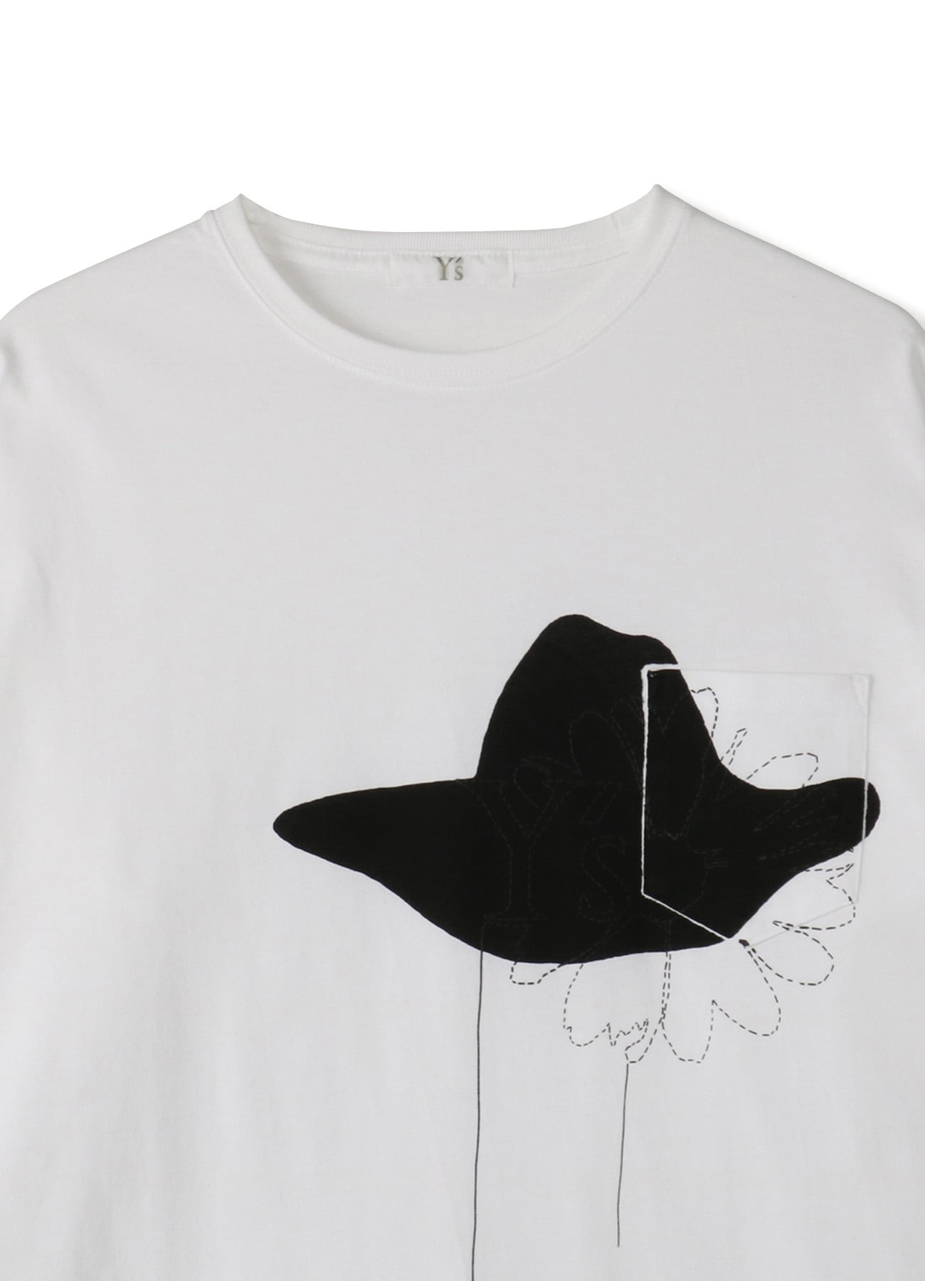 -Online EXCLUSIVE- Y's Flower T-shirt