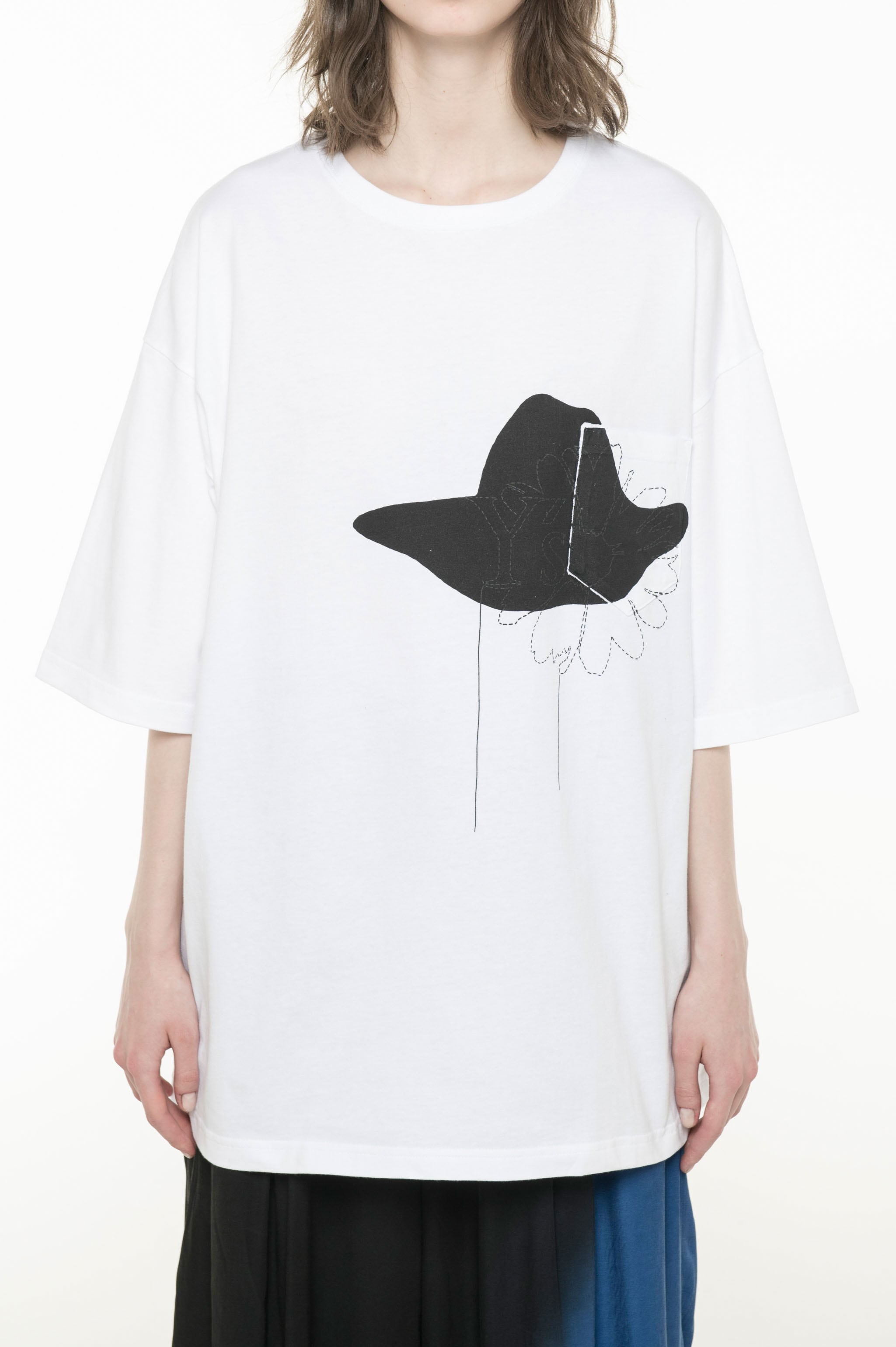 -Online EXCLUSIVE- Y's Flower T-shirt