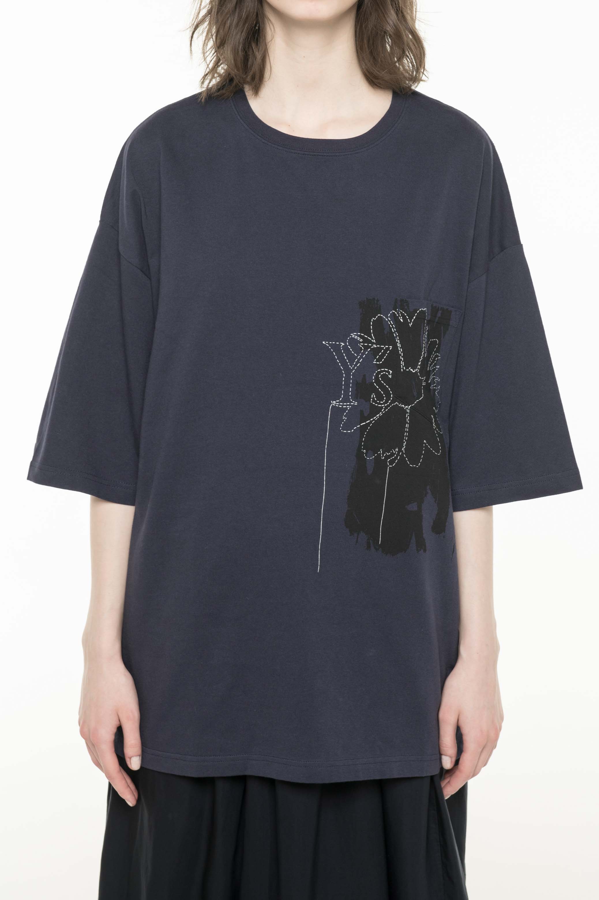 -Online EXCLUSIVE- Y's Flower T-shirt