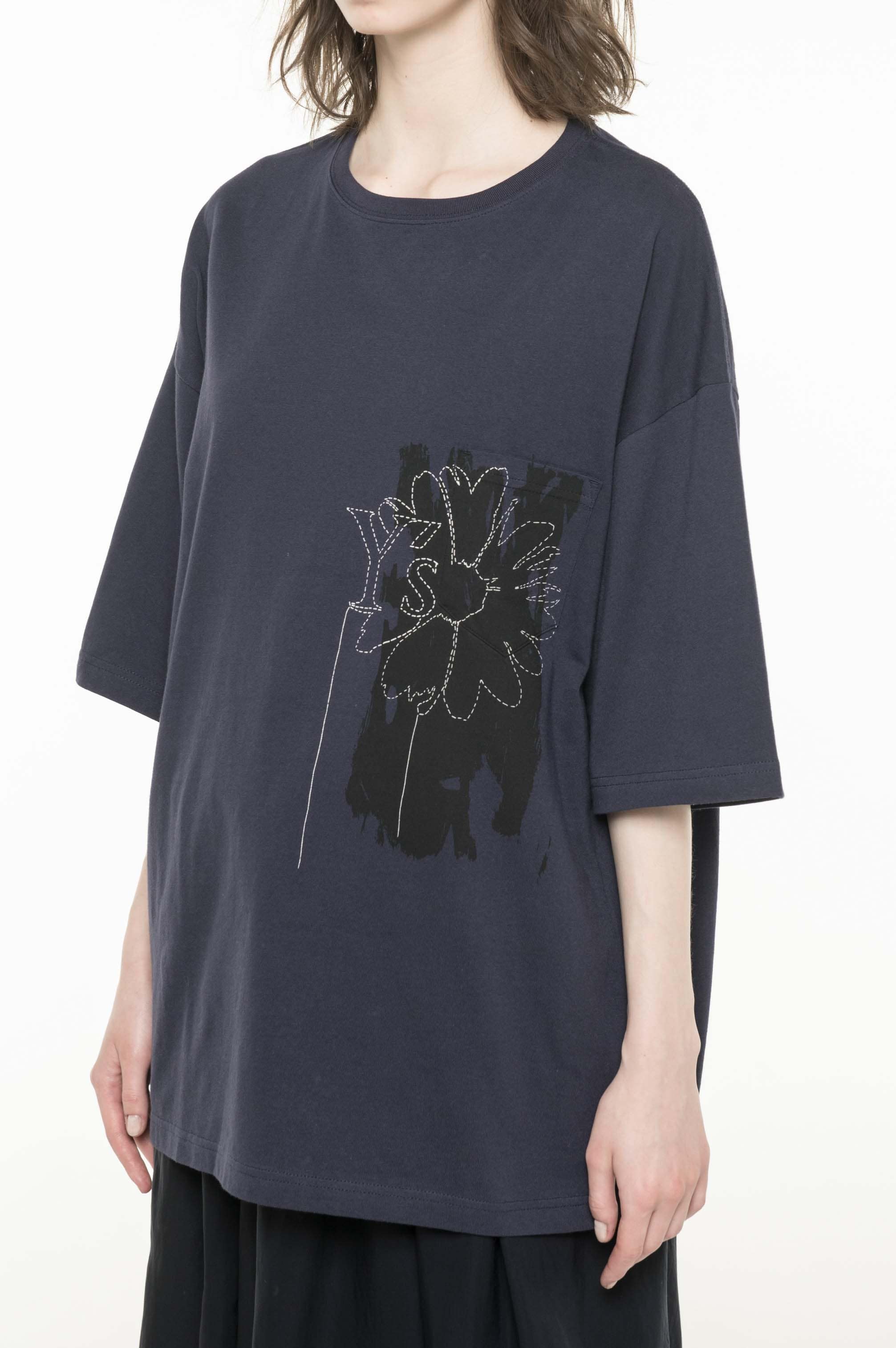 -Online EXCLUSIVE- Y's Flower T-shirt