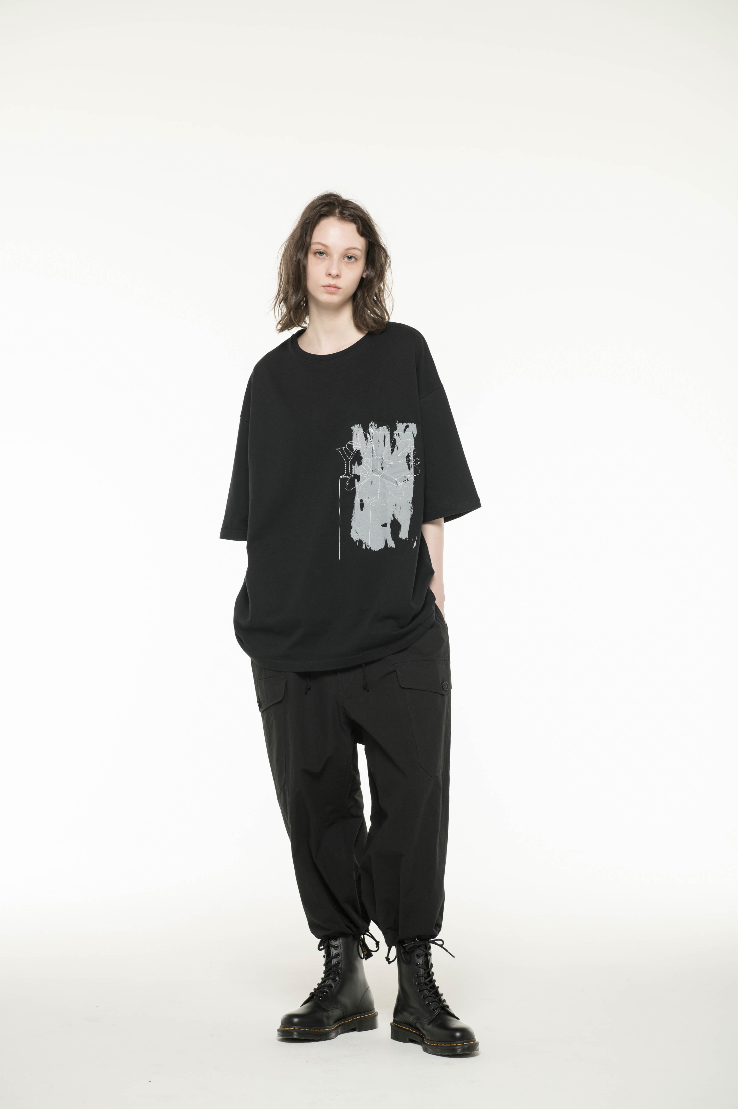 -Online EXCLUSIVE- Y's Flower T-shirt