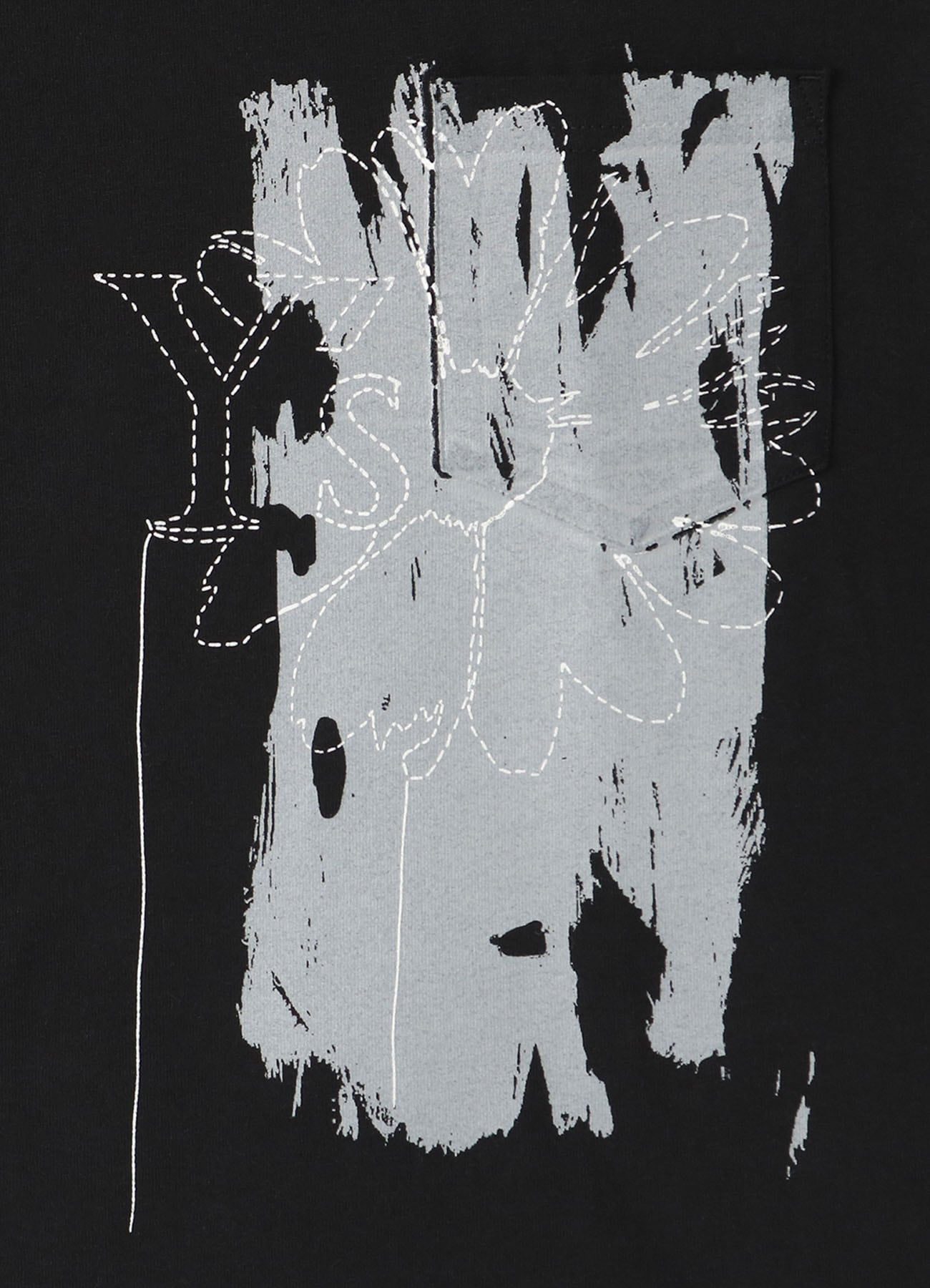 -Online EXCLUSIVE- Y's Flower T-shirt