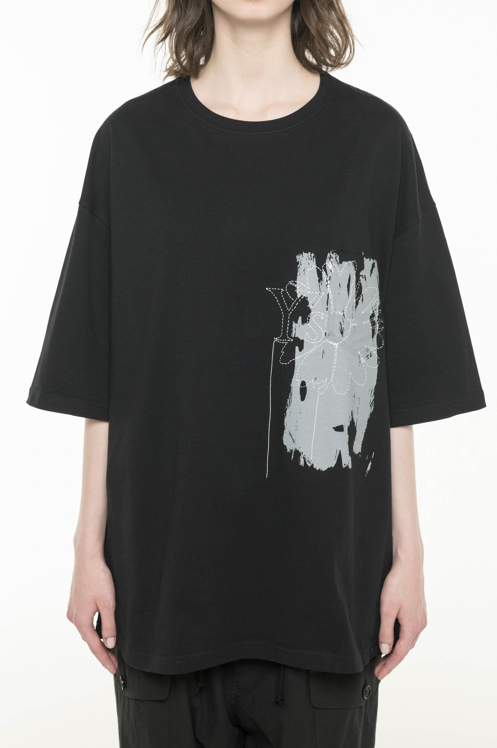 -Online EXCLUSIVE- Y's Flower T-shirt