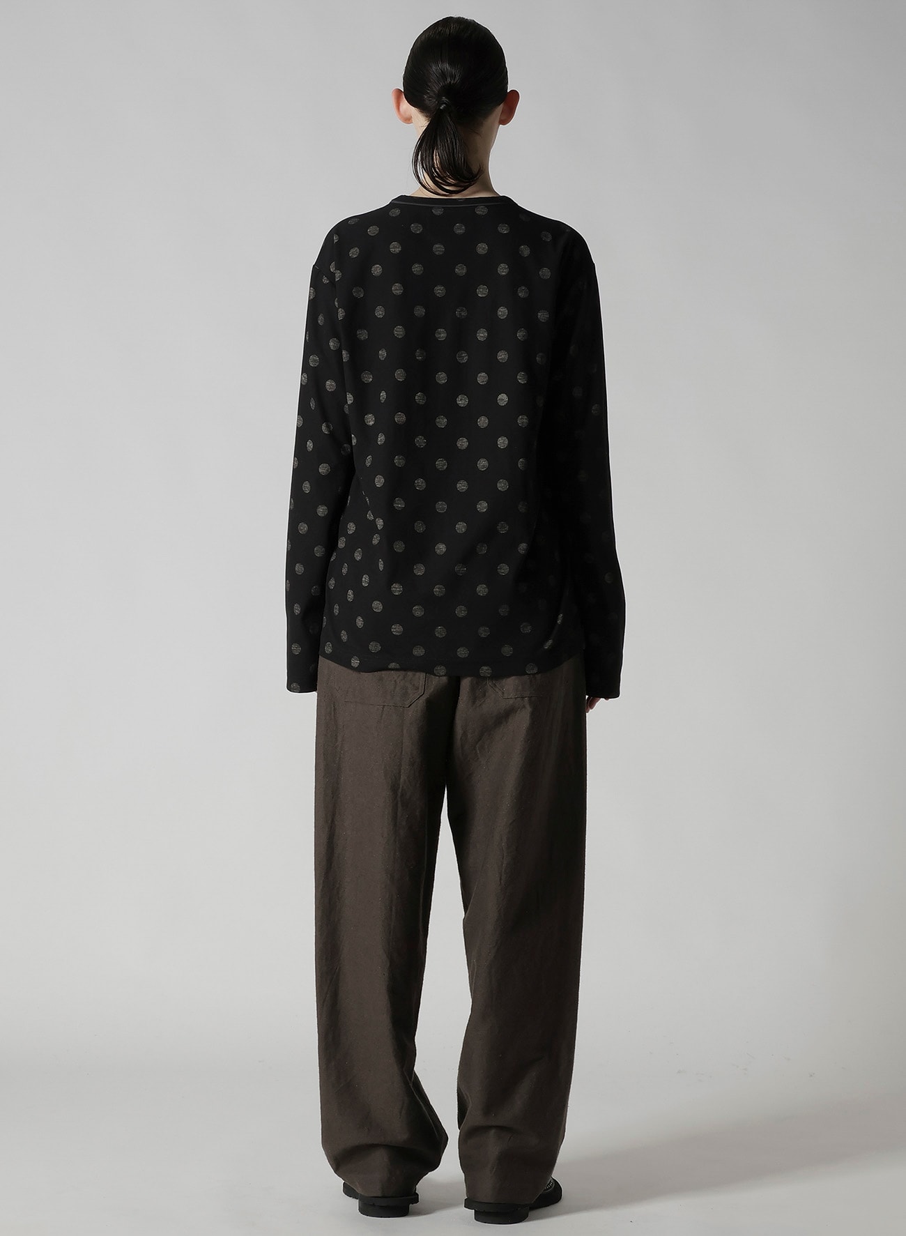POLKA DOT Y'S STITCH LONGSLEEVE BIG T