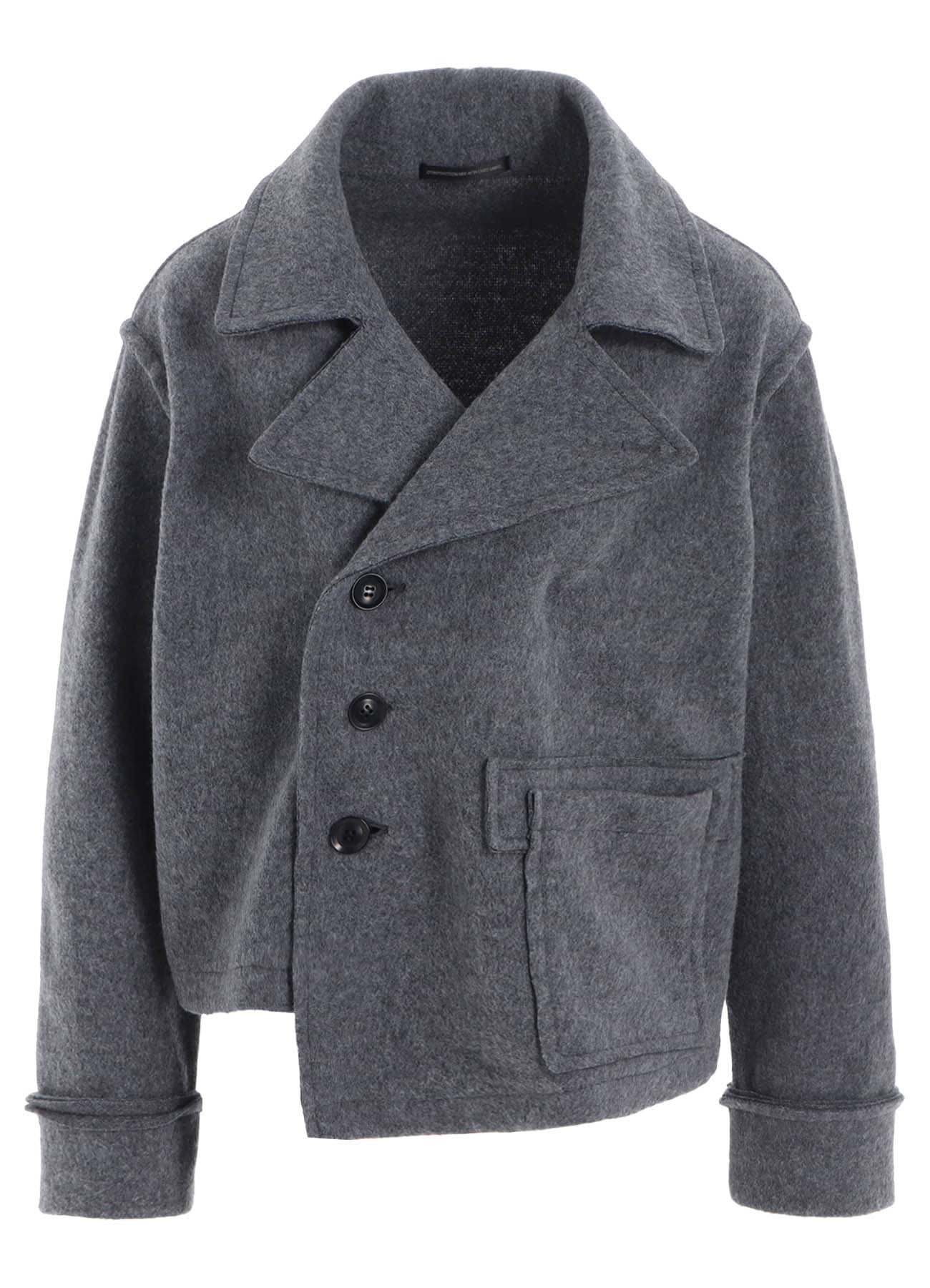 W/NY BOILED WOOL/FLEECE H-SHORT J