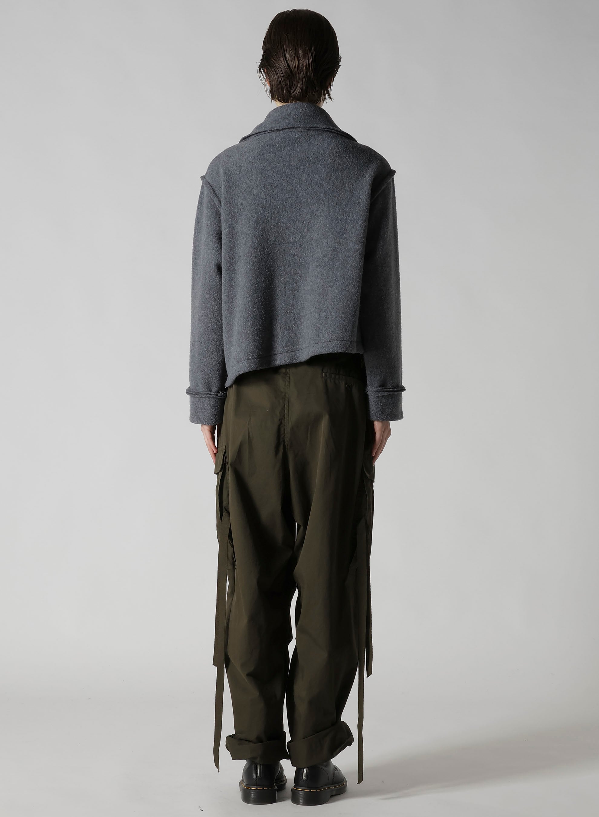 W/NY BOILED WOOL/FLEECE H-SHORT J