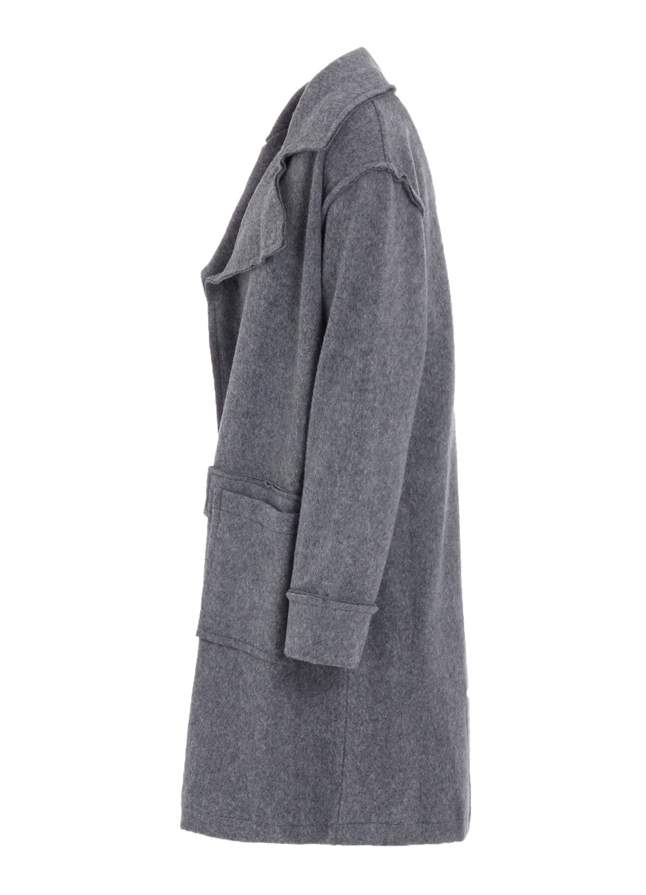 W/NY FLEECE LONG COAT