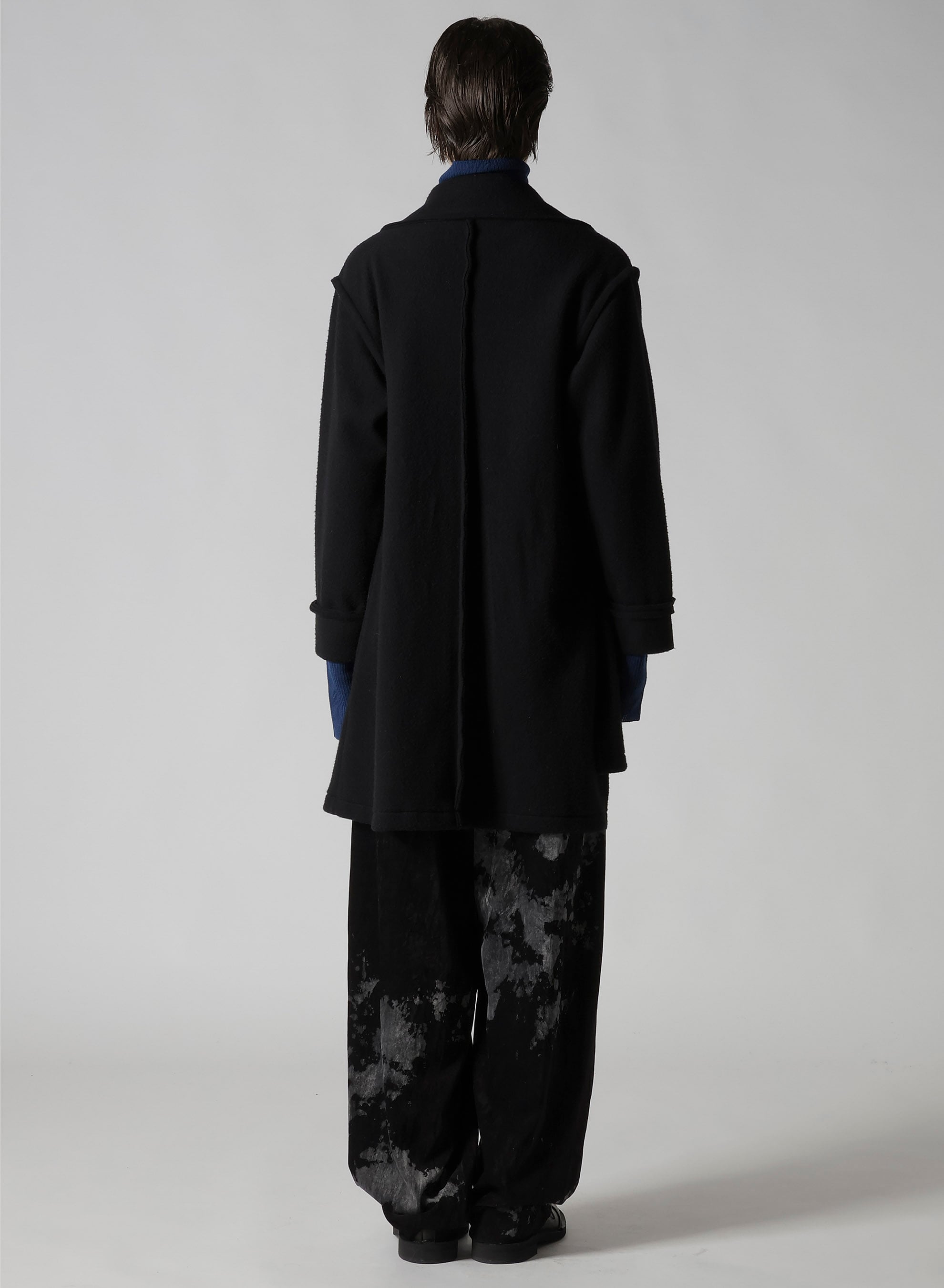 W/NY FLEECE LONG COAT