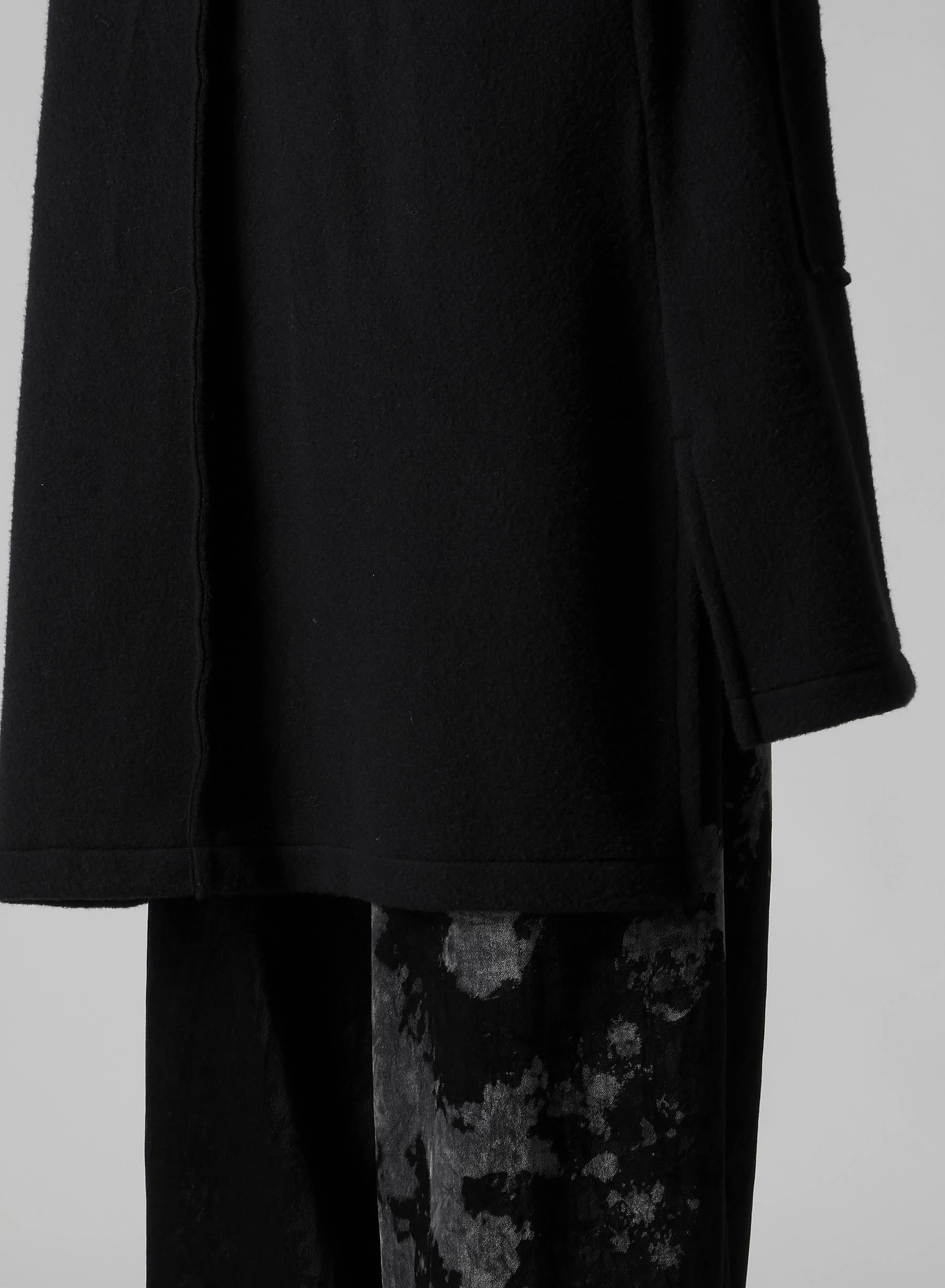 W/NY FLEECE LONG COAT
