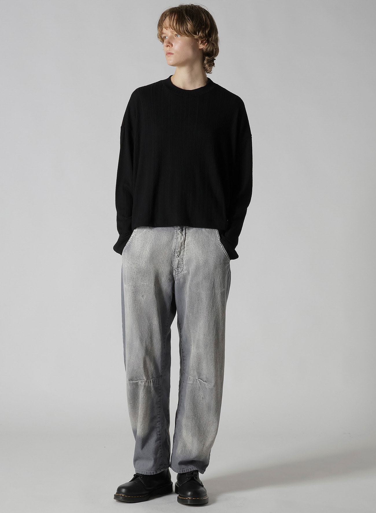 SOFT RANDOM RIB SHORT T
