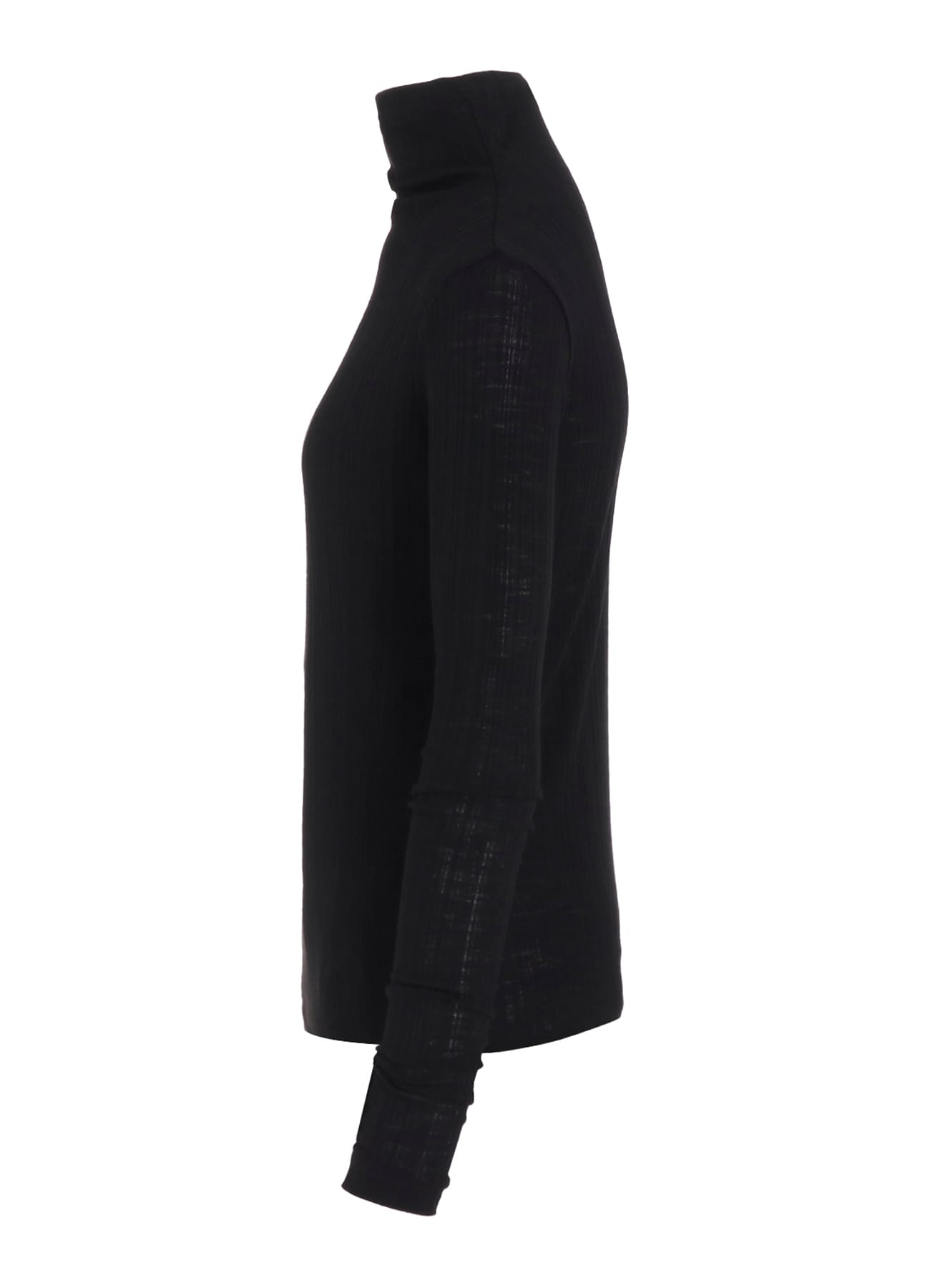 SOFT RANDOM RIB HIGH NECK T