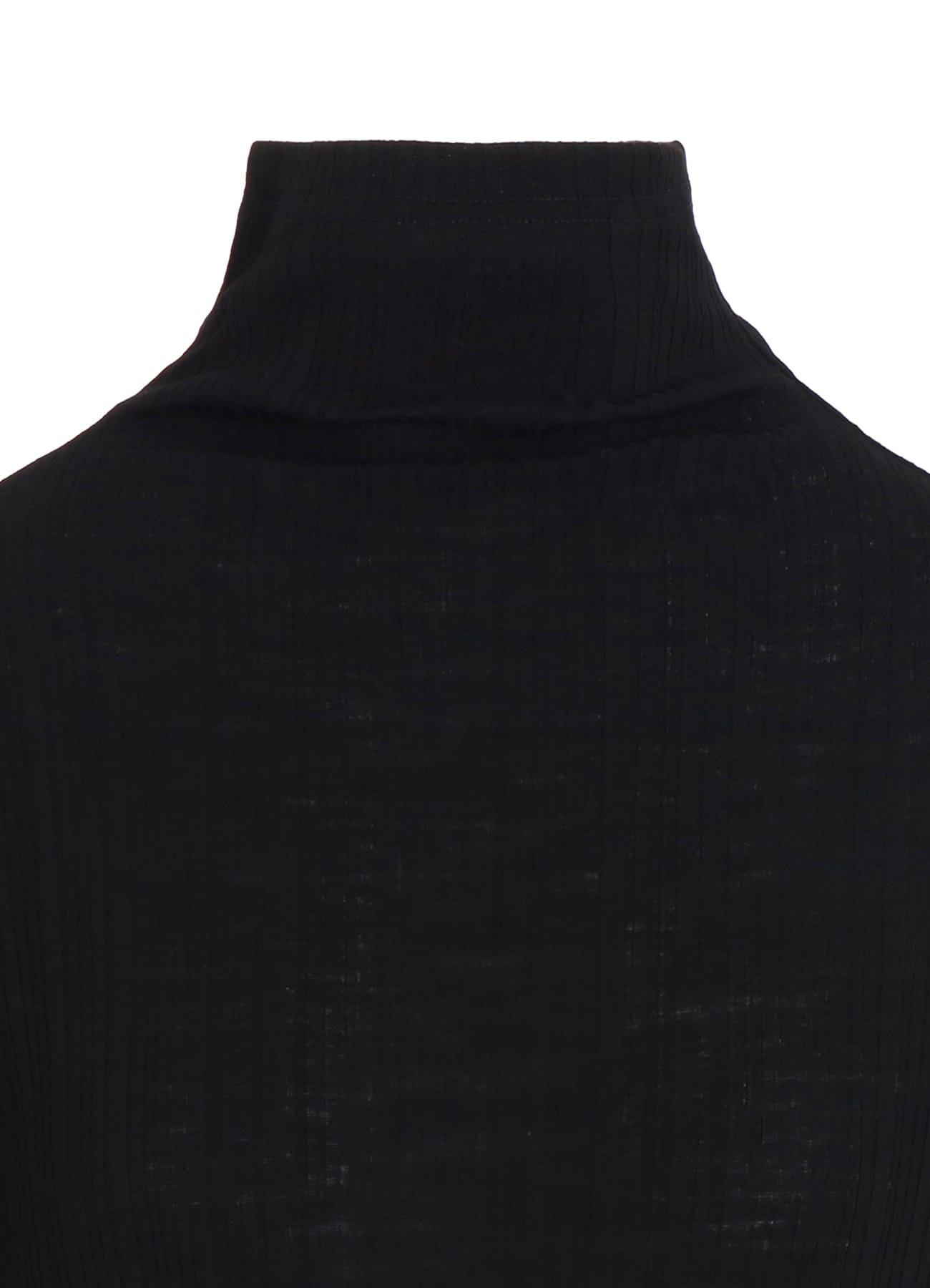 SOFT RANDOM RIB HIGH NECK T