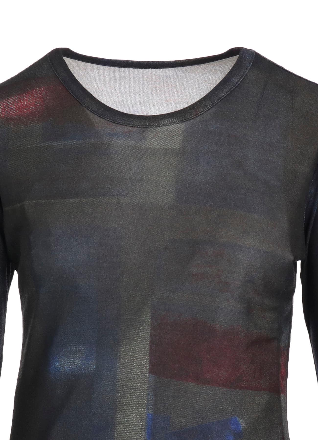 LYOCELL SMOOTH CREW NECK SLEEVE T
