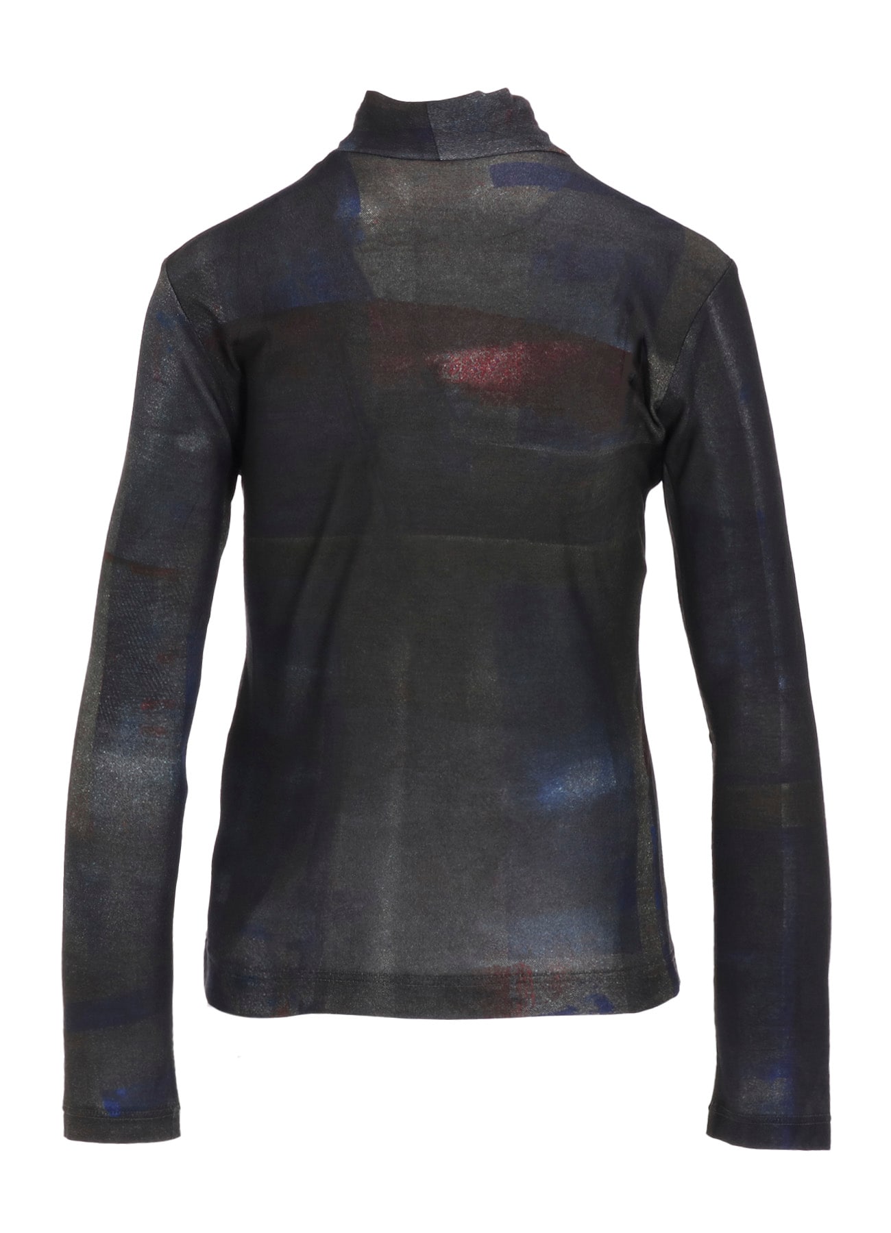 LYOCELL SMOOTH HIGH NECK SLEEVE T
