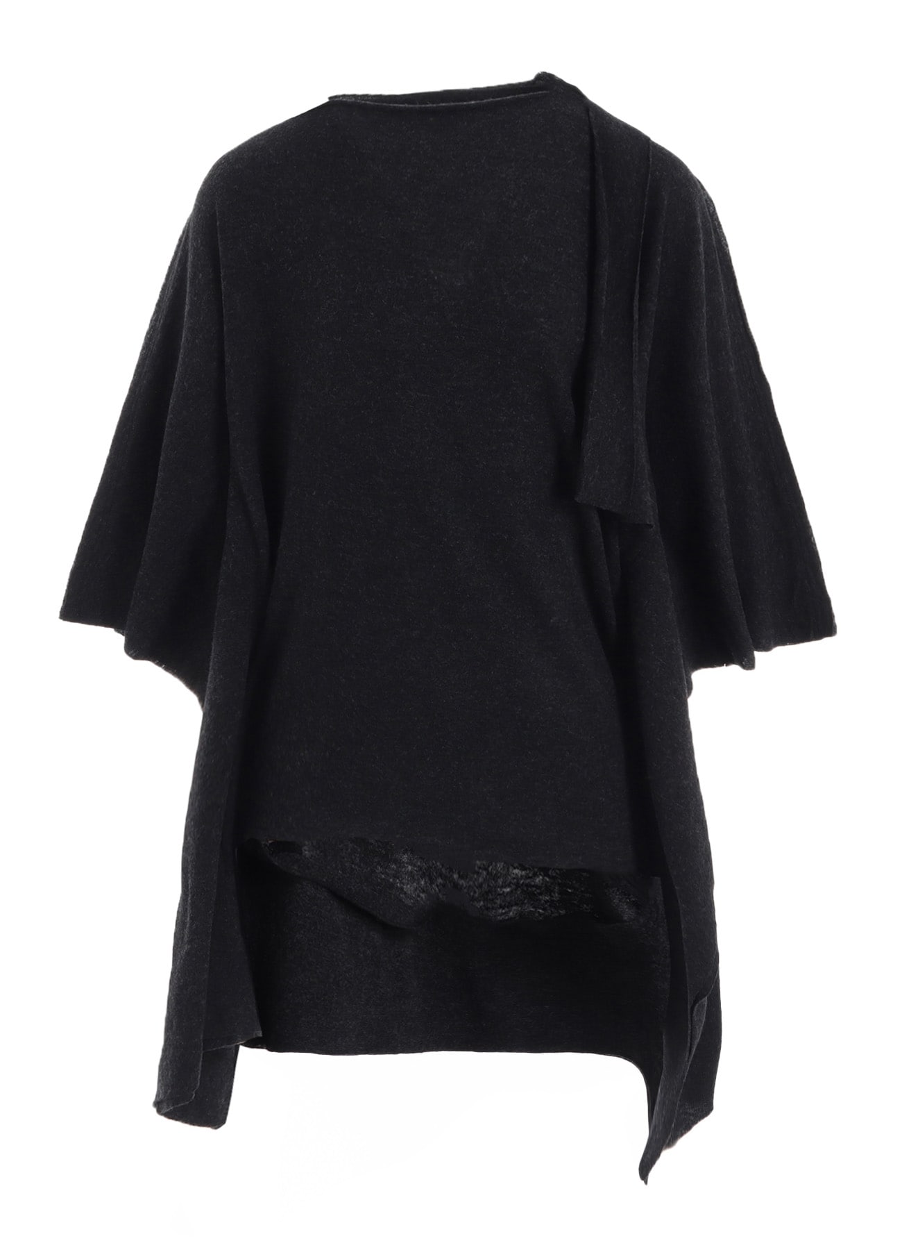W/NY JERSEY DOLMAN SLEEVE RIBBON PULLOVER