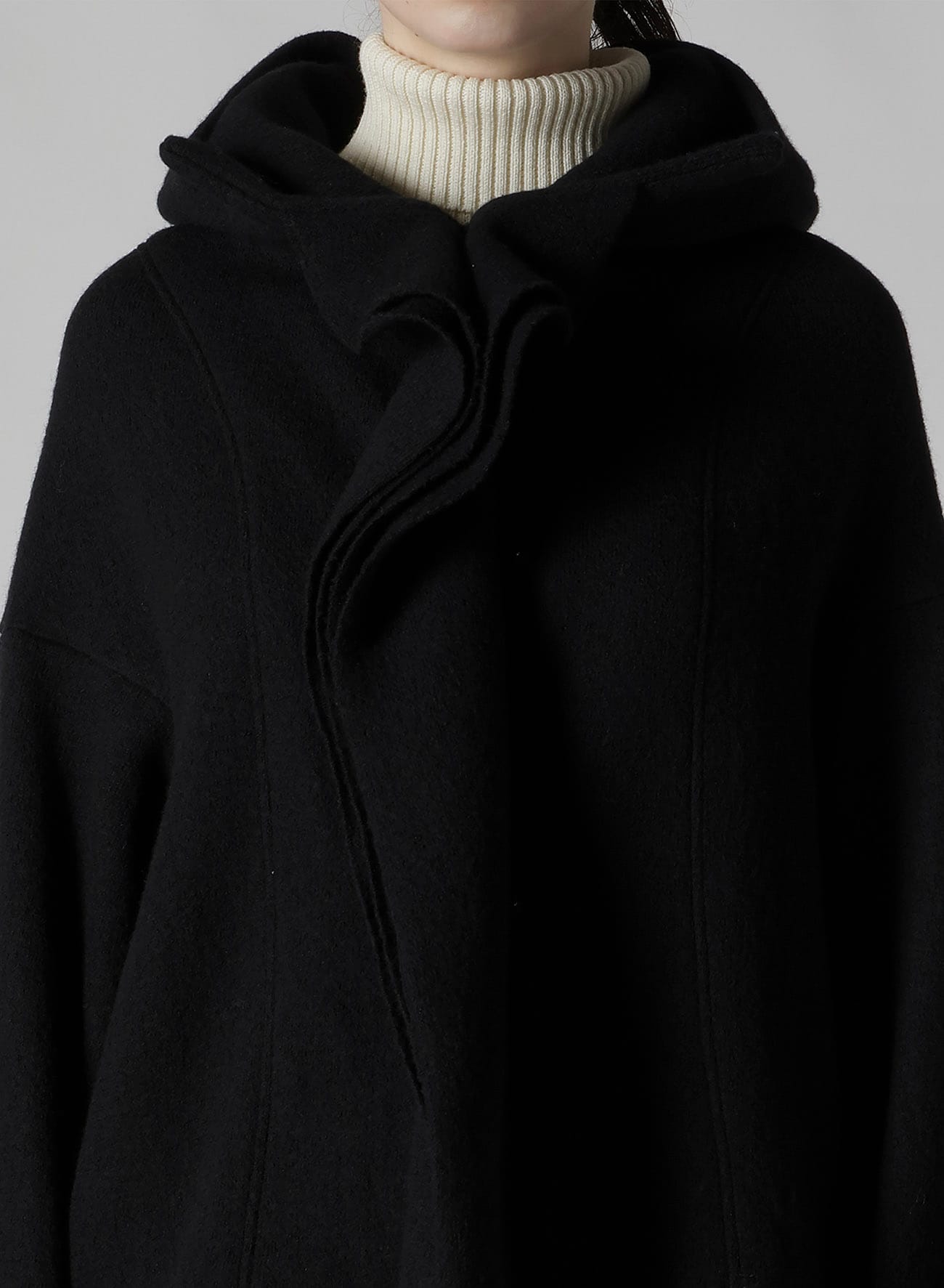 MILD JERSERY COMBINATION JACKET WITH HOOD
