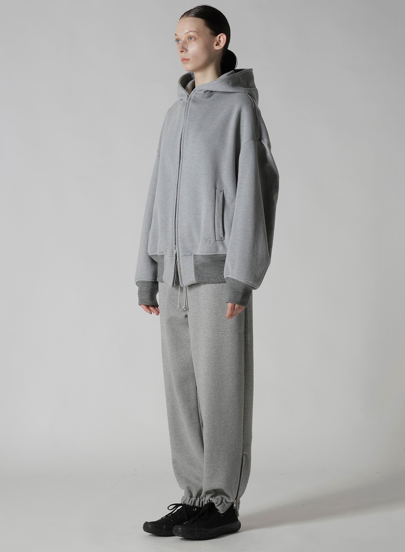 HEAVY FLEECE COLLARED BLOUSON