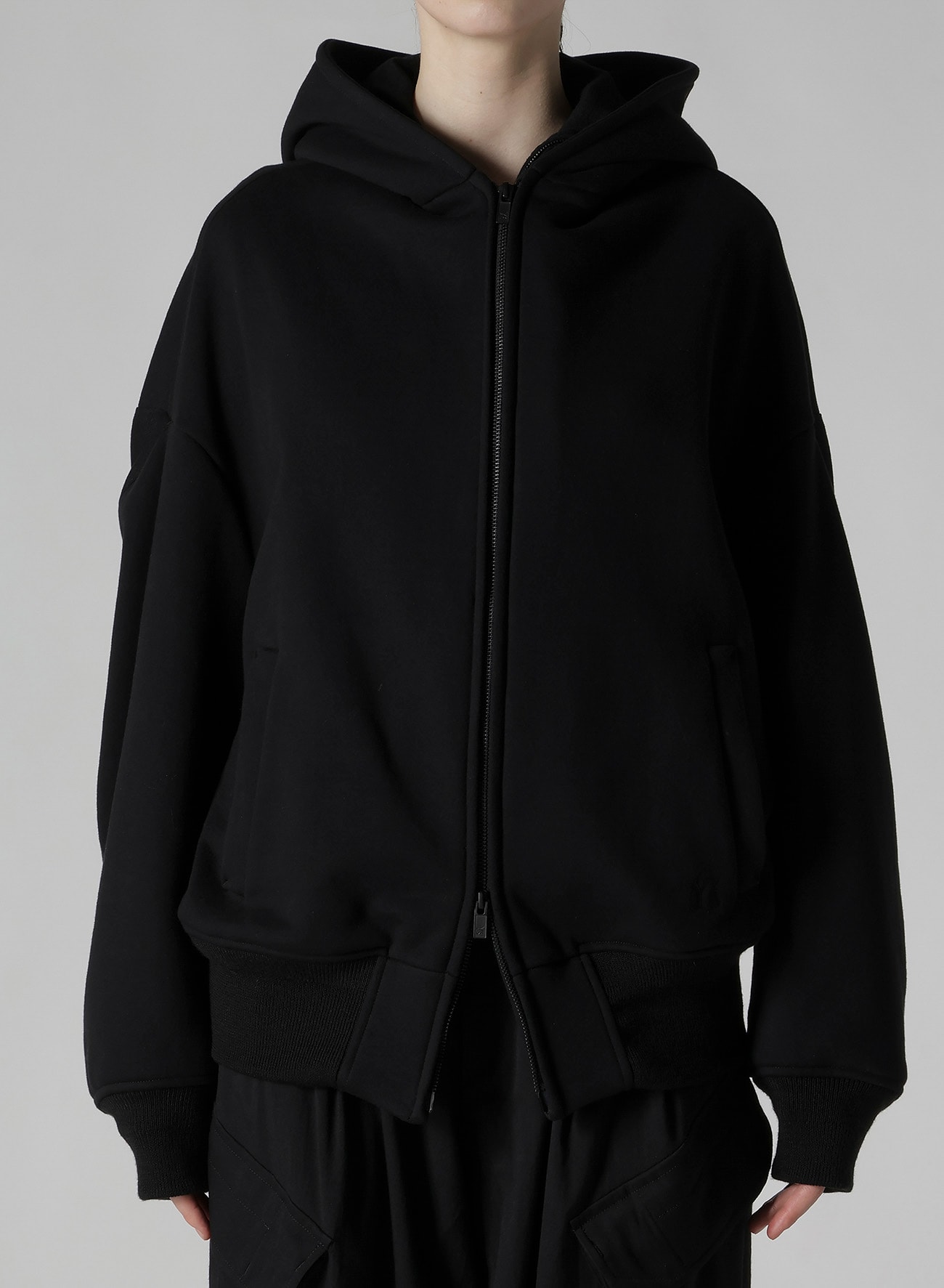 HEAVY FLEECE COLLARED BLOUSON