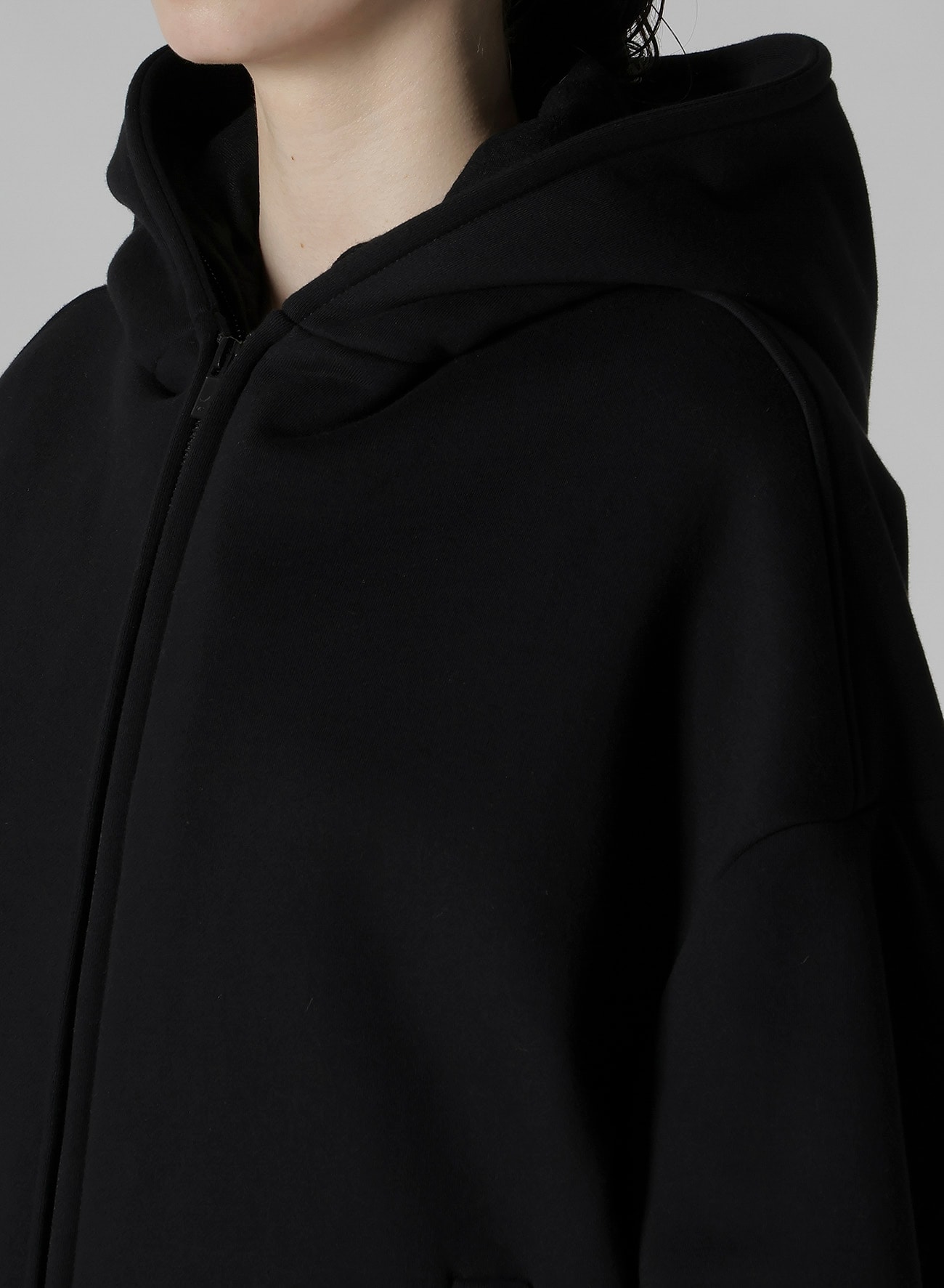 HEAVY FLEECE COLLARED BLOUSON