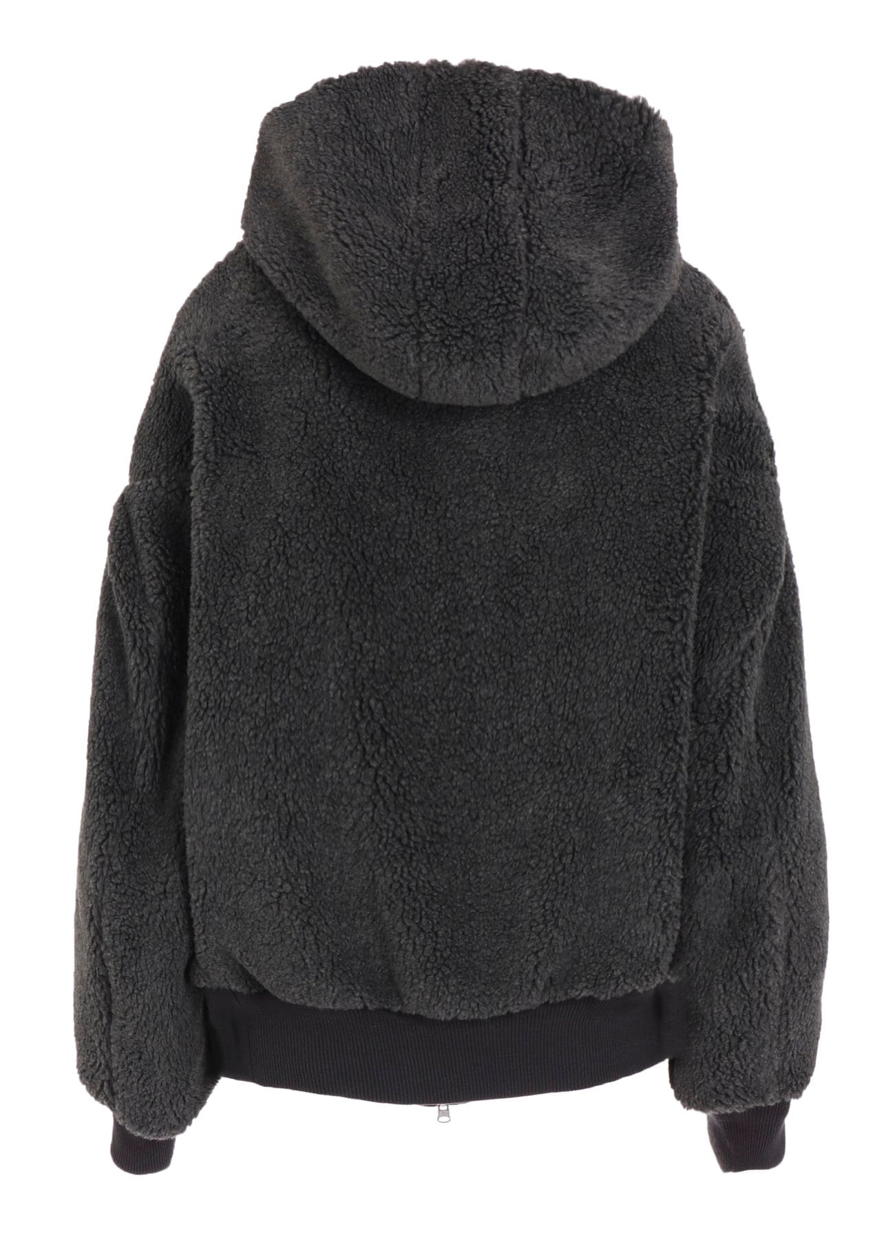 COTTON/FLAX MOLESKIN REVERSIBLE BLOUSON