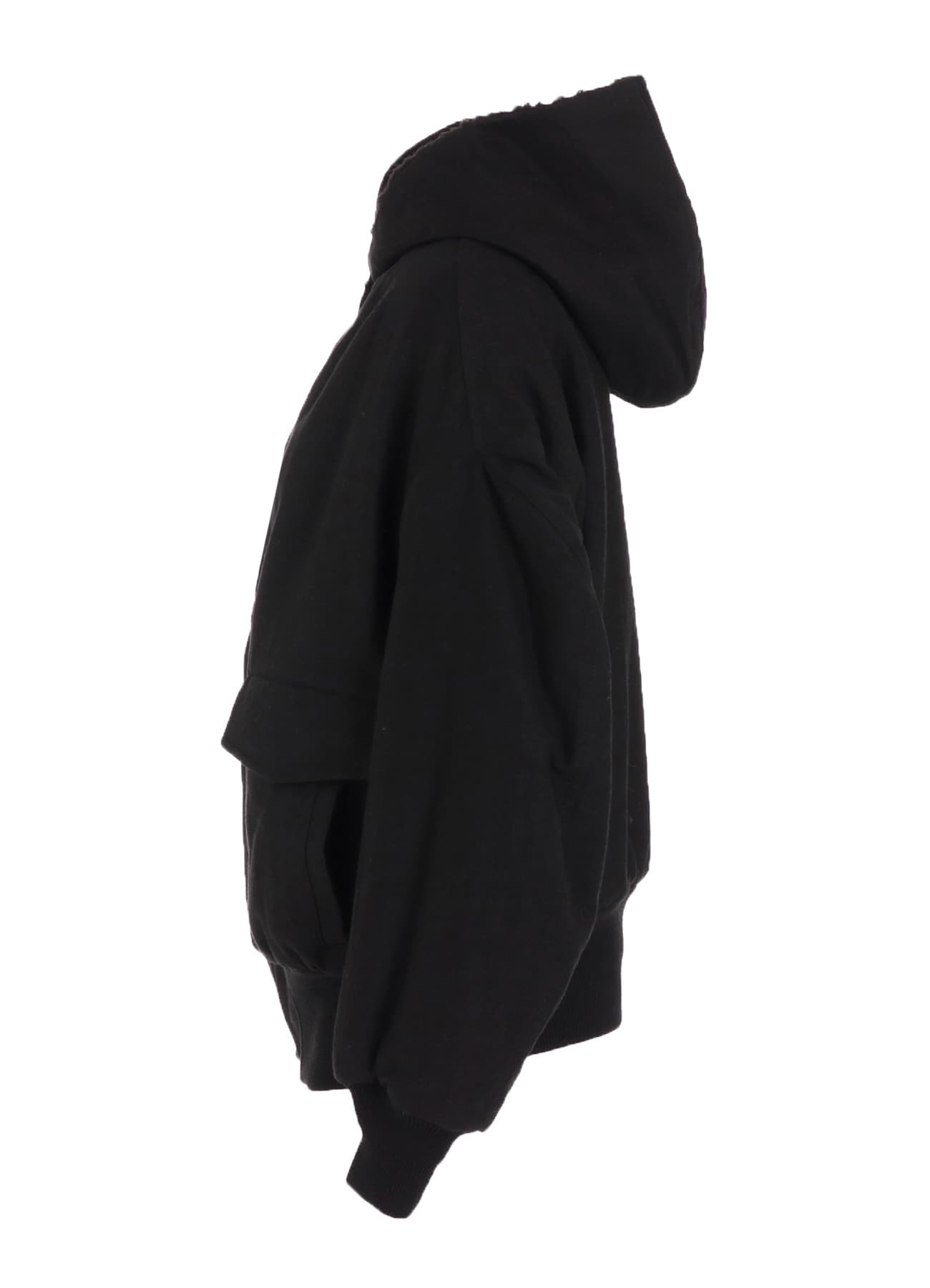 COTTON/FLAX MOLESKIN REVERSIBLE BLOUSON