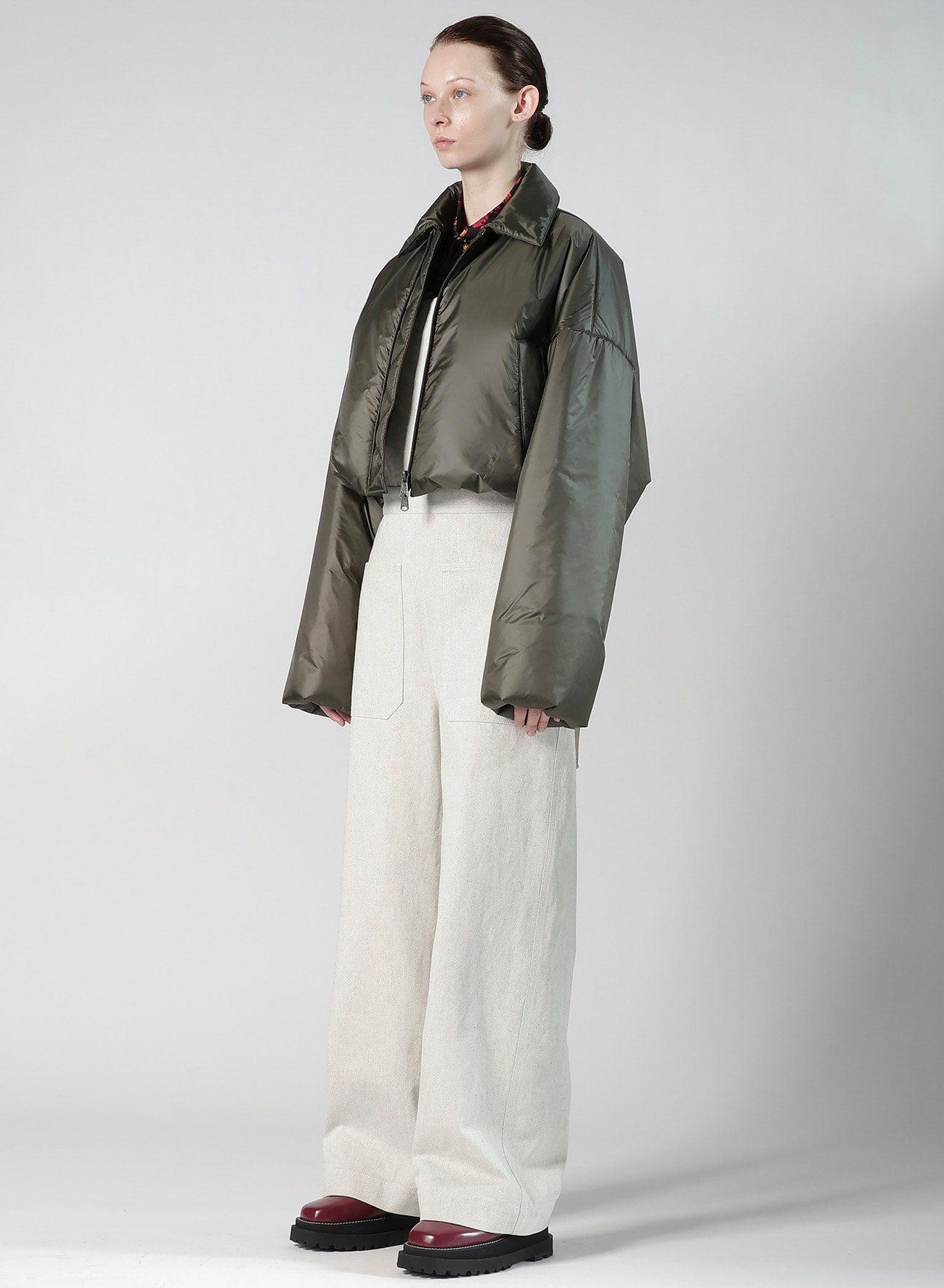 NYLON TAFTA PADDED BLOUSON