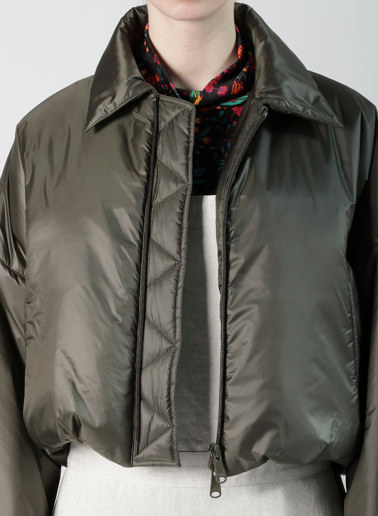 NYLON TAFTA PADDED BLOUSON
