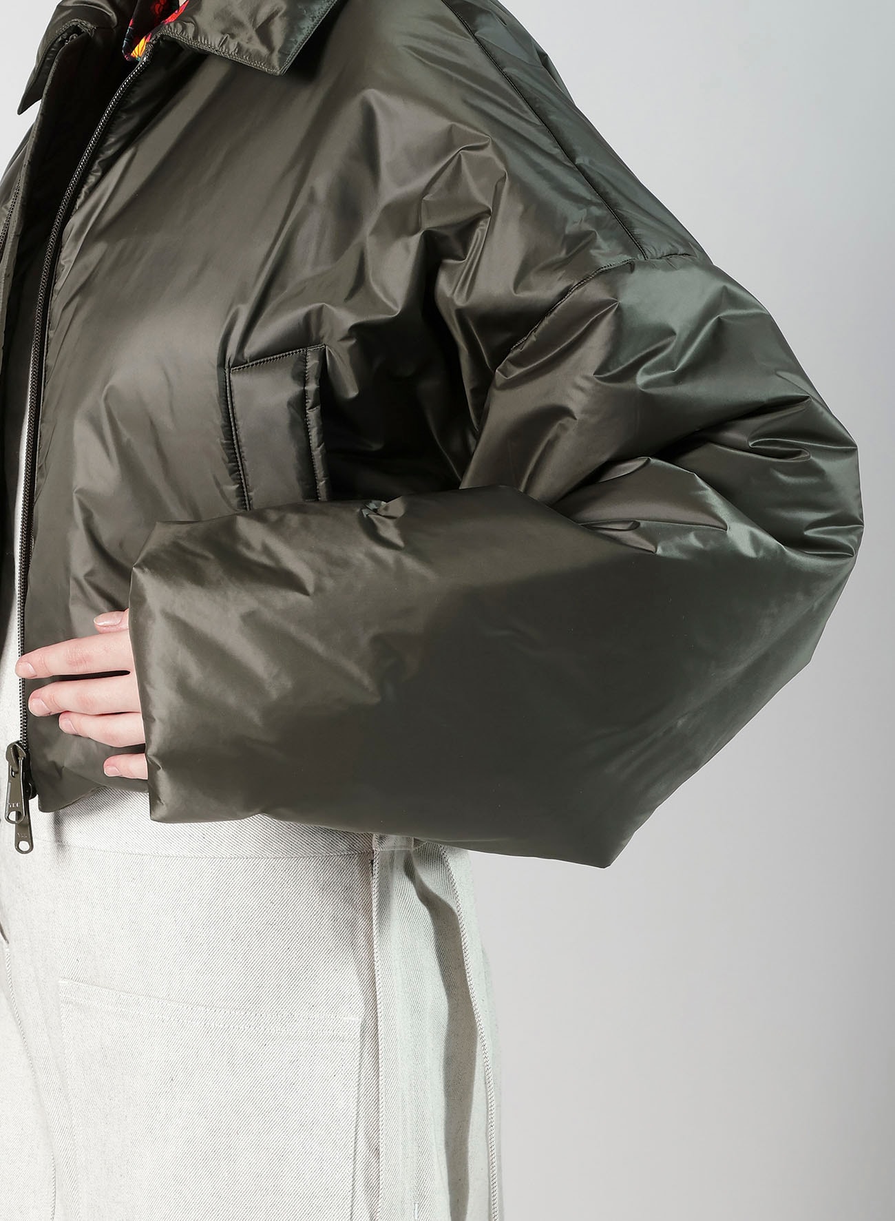 NYLON TAFTA PADDED BLOUSON
