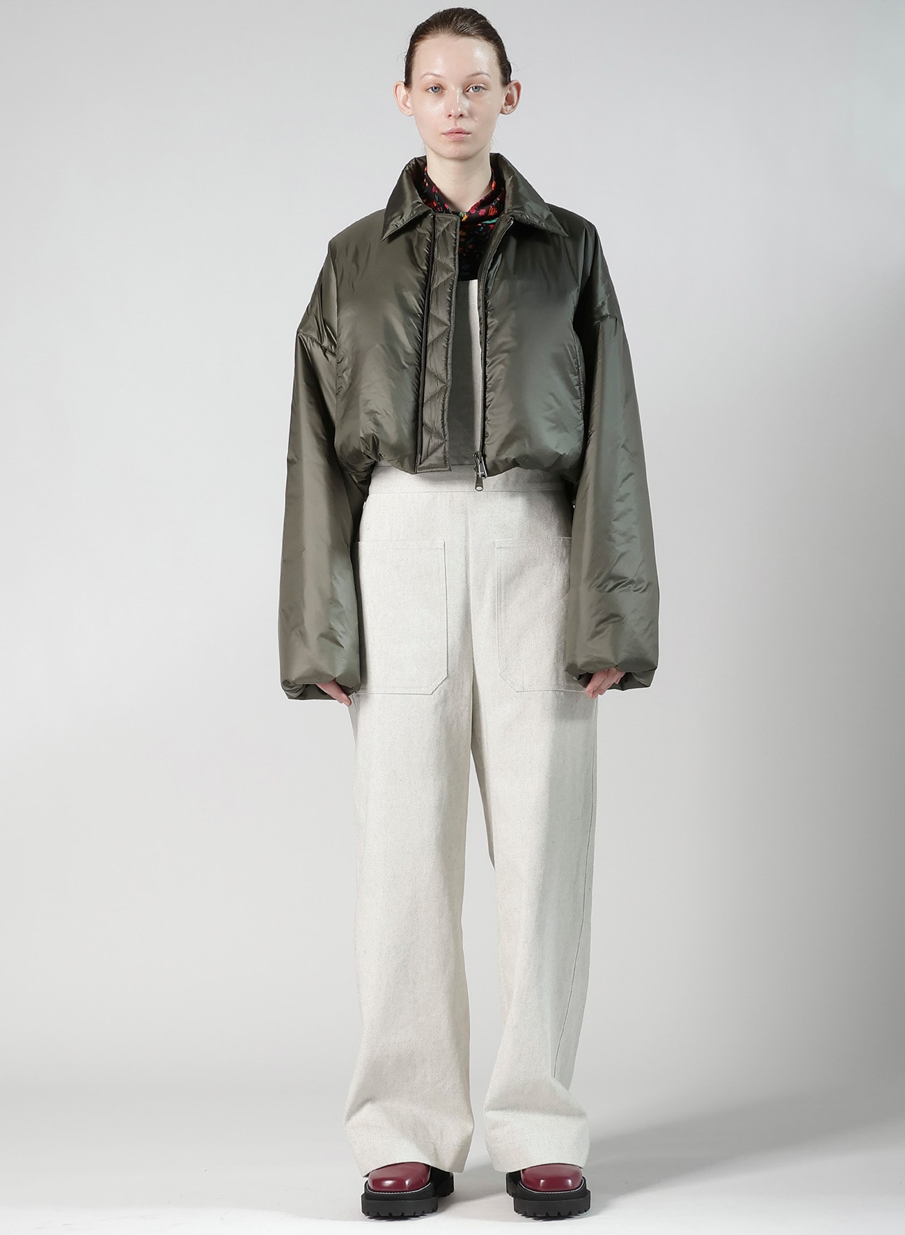 NYLON TAFTA PADDED BLOUSON