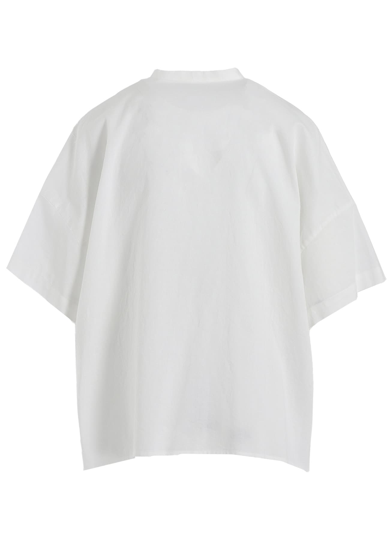 [Y's BORN PRODUCT] THIN COTTON TWILL HALF SLEEVE BOX SHIRT