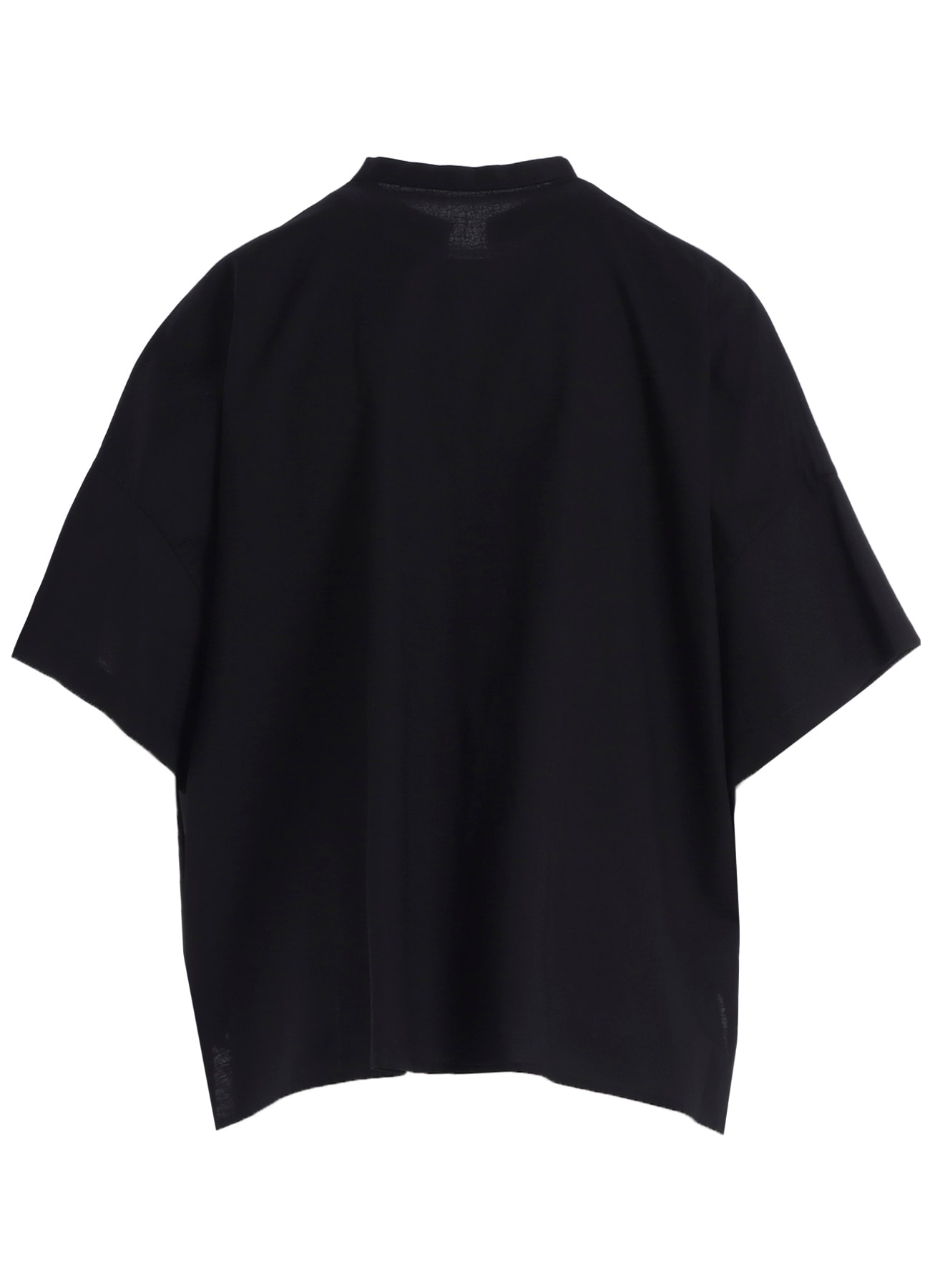 [Y's BORN PRODUCT] THIN COTTON TWILL HALF SLEEVE BOX SHIRT
