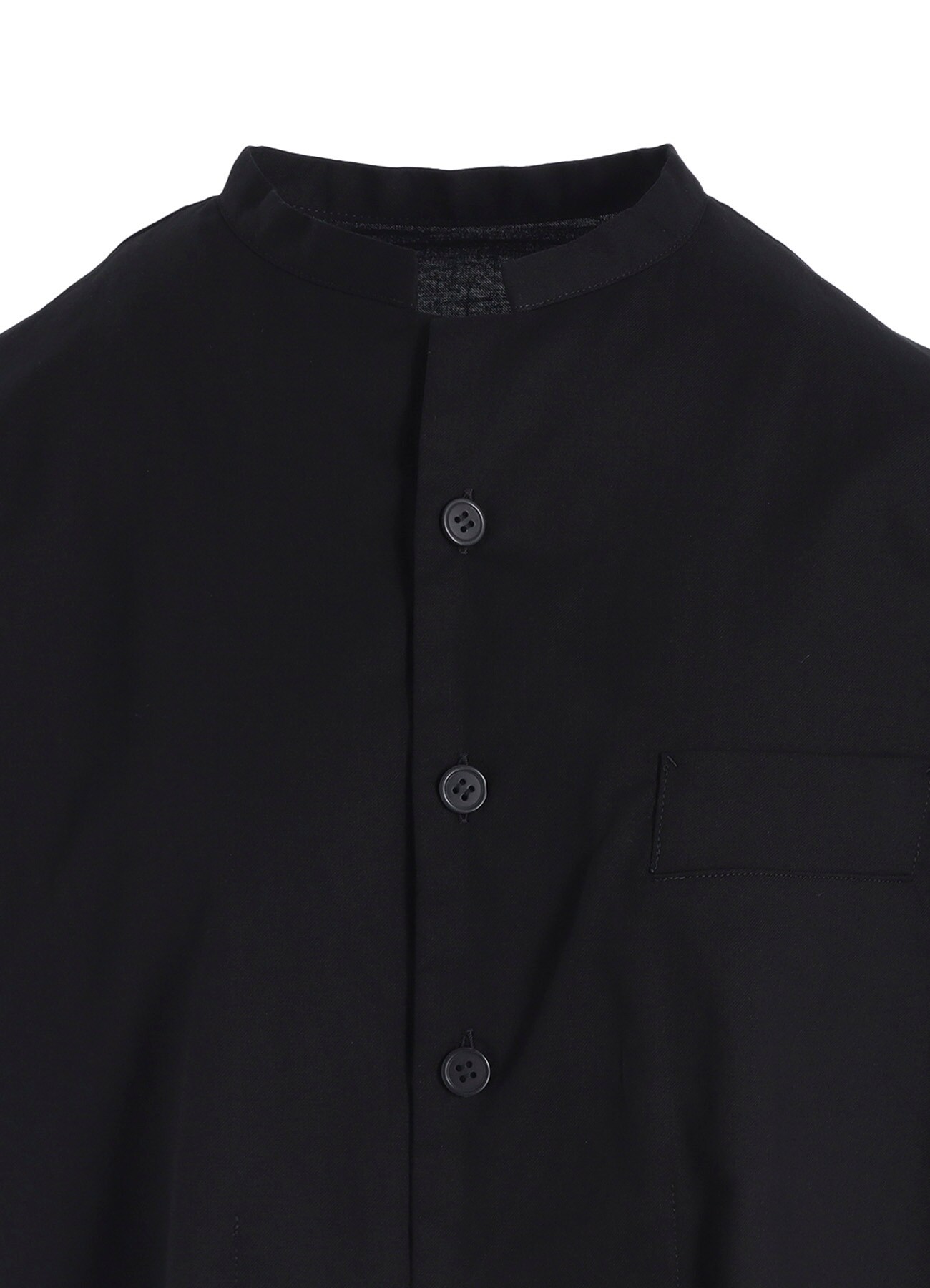 [Y's BORN PRODUCT] THIN COTTON TWILL HALF SLEEVE BOX SHIRT