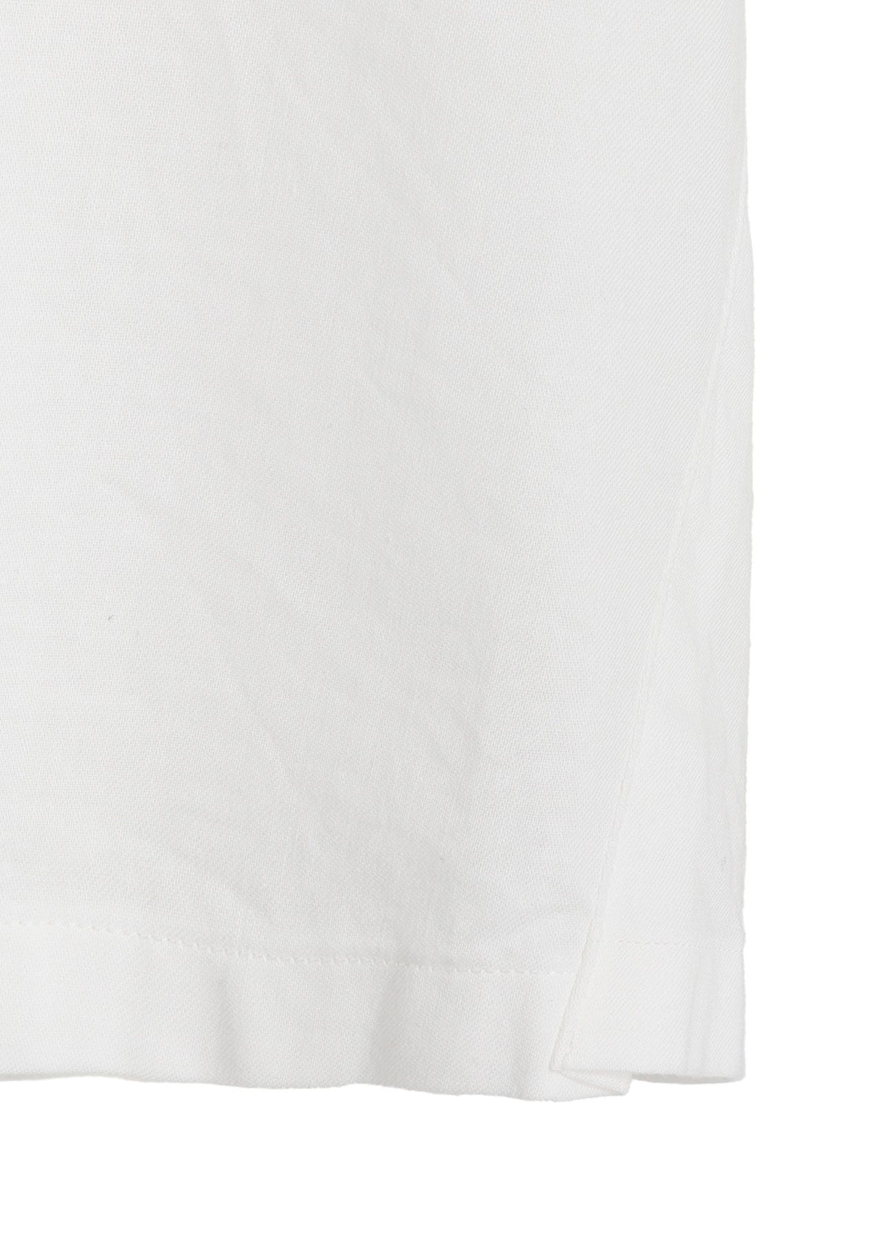 [Y's BORN PRODUCT] THIN COTTON TWILL SHORT SLEEVE BLOUSE