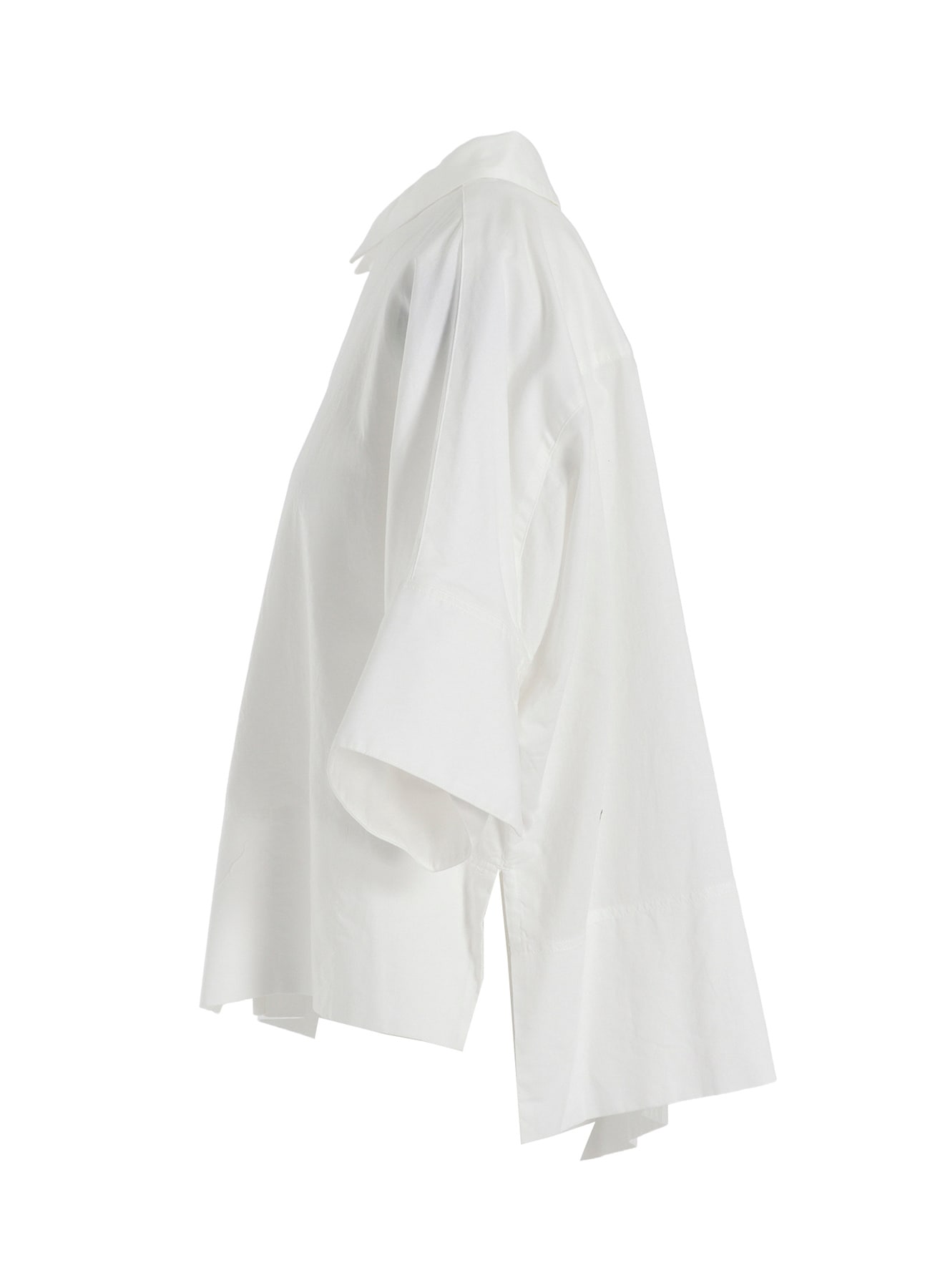 [Y's BORN PRODUCT] THIN COTTON TWILL WIDE CUFFS SHIRT