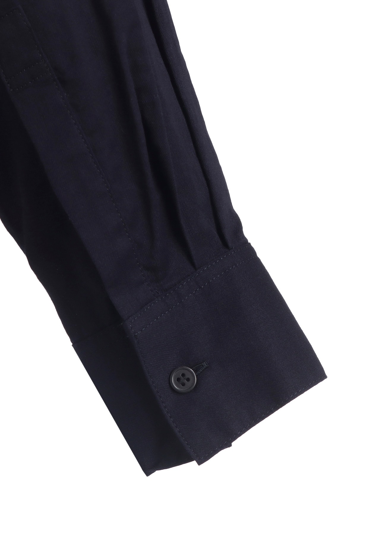 [Y's BORN PRODUCT] THIN COTTON TWILL FRINGE COLLAR BLOUSE