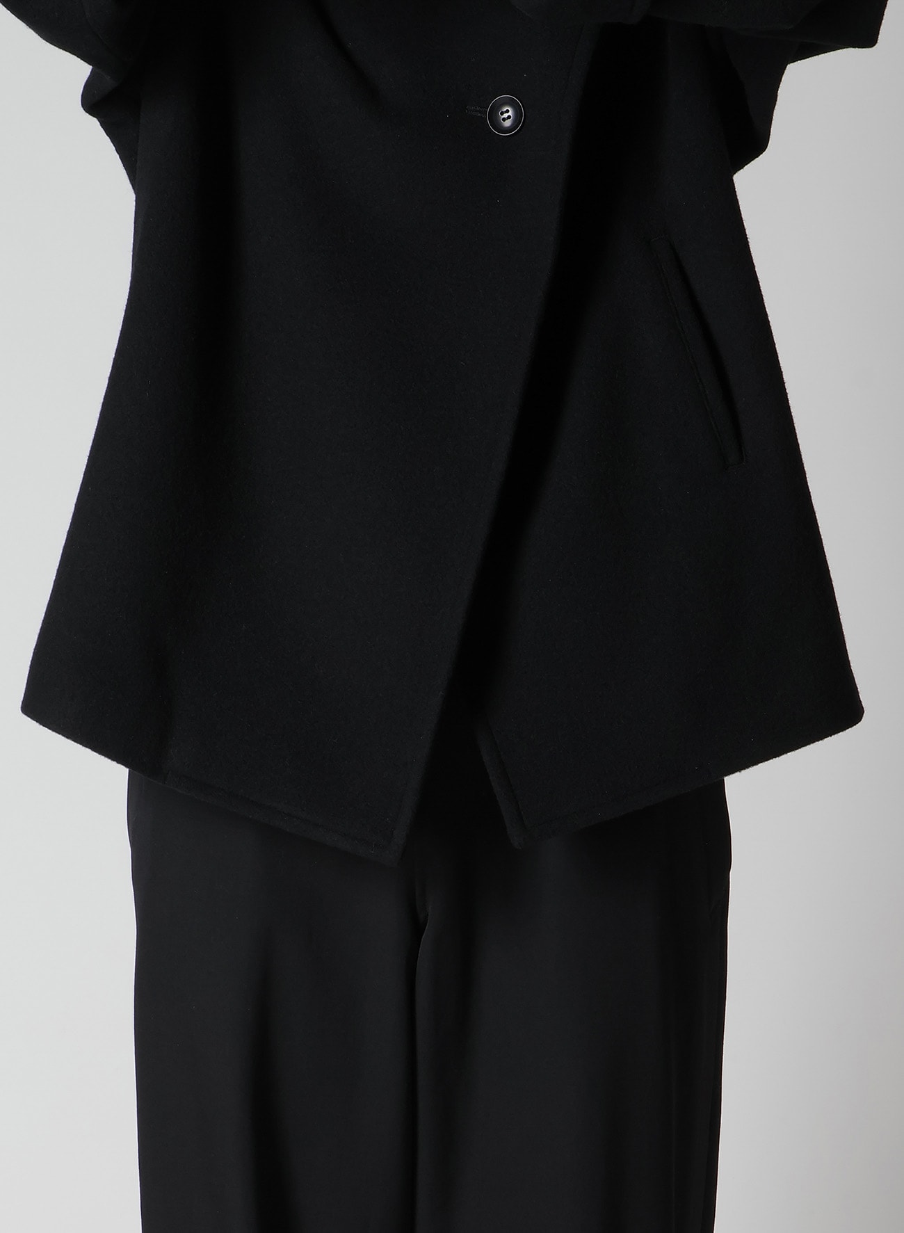 AIRY MOSSER WRAP COAT