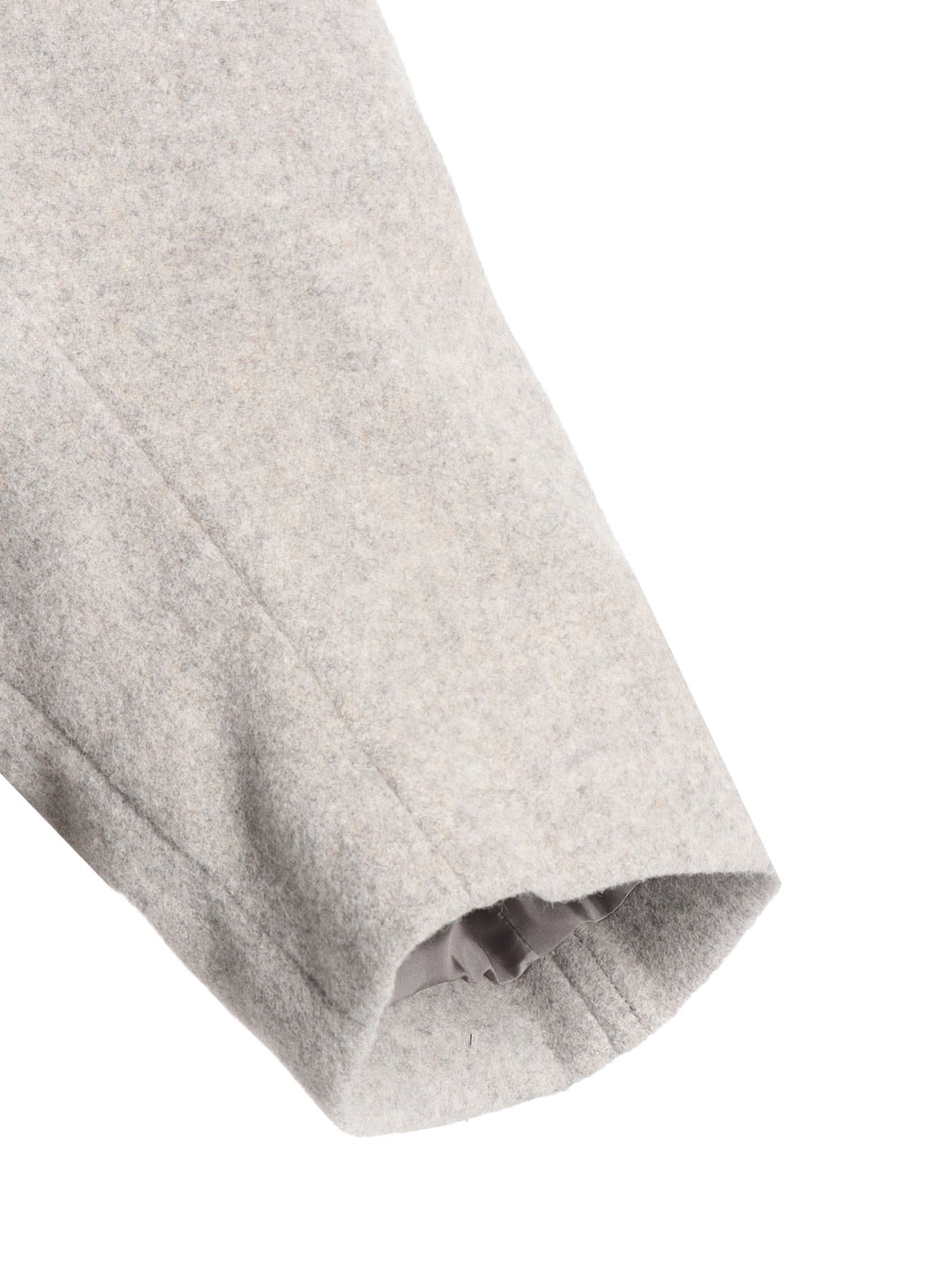 AIRY MOSSER IRREGULAR SLEEVE SHORT COAT