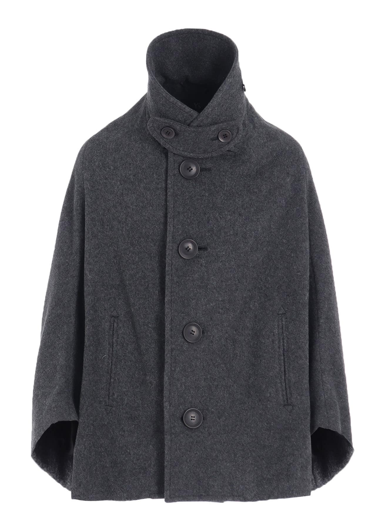 AIRY MOSSER IRREGULAR SLEEVE SHORT COAT