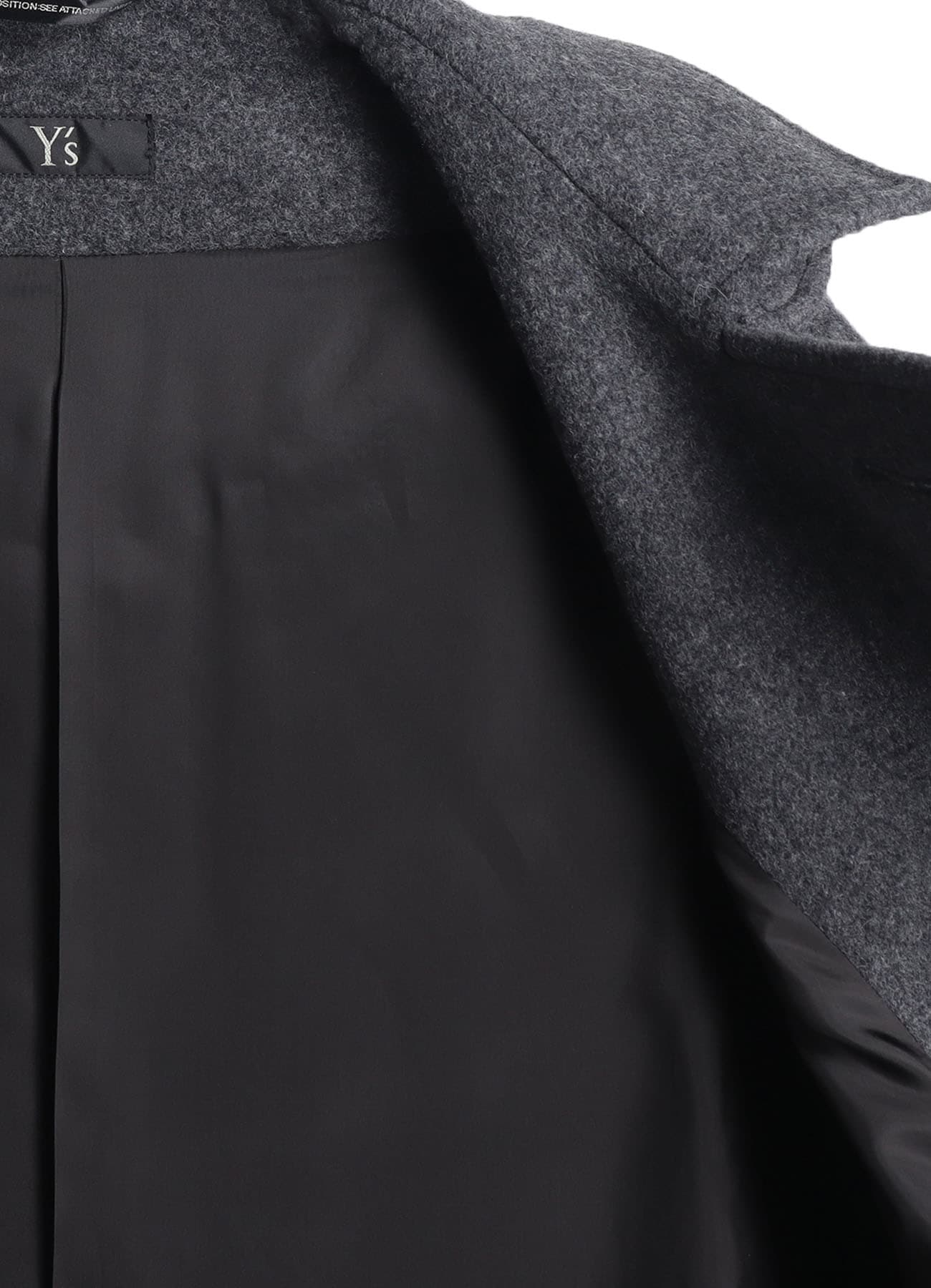 AIRY MOSSER IRREGULAR SLEEVE SHORT COAT