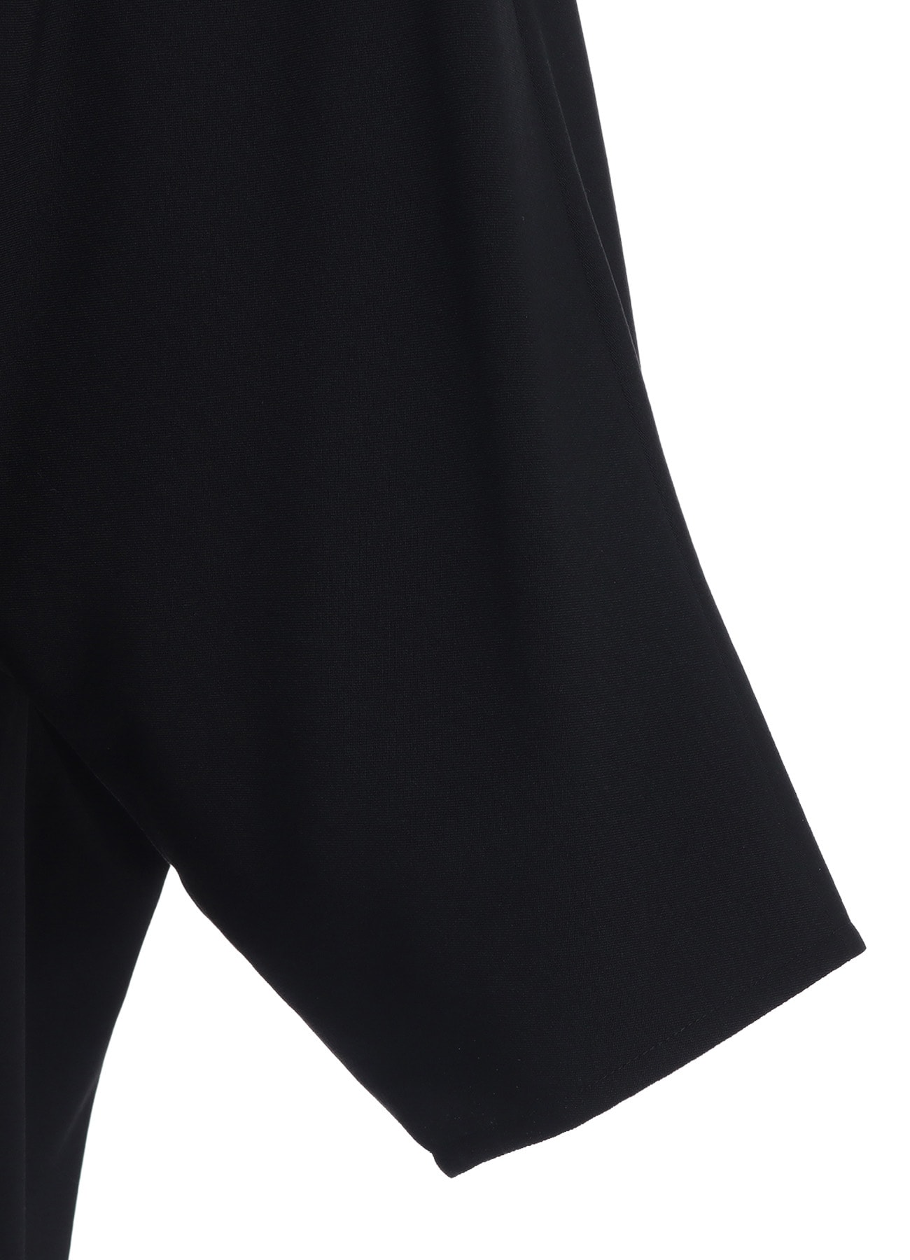 WOOL GABARDINE DOLMAN SLEEVE HOODIE COAT