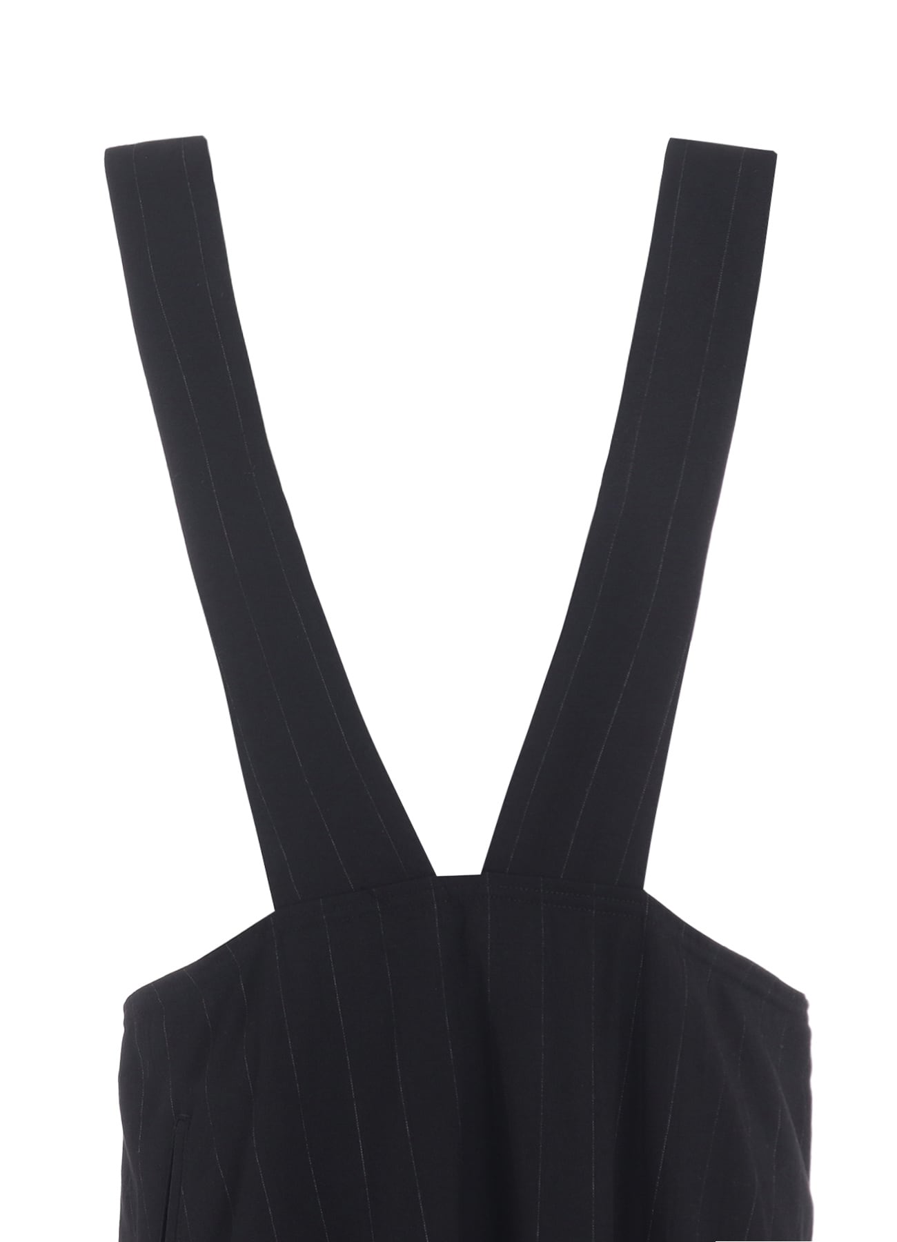 W/RY STRIPE LONG FLARE DRAPE DRESS